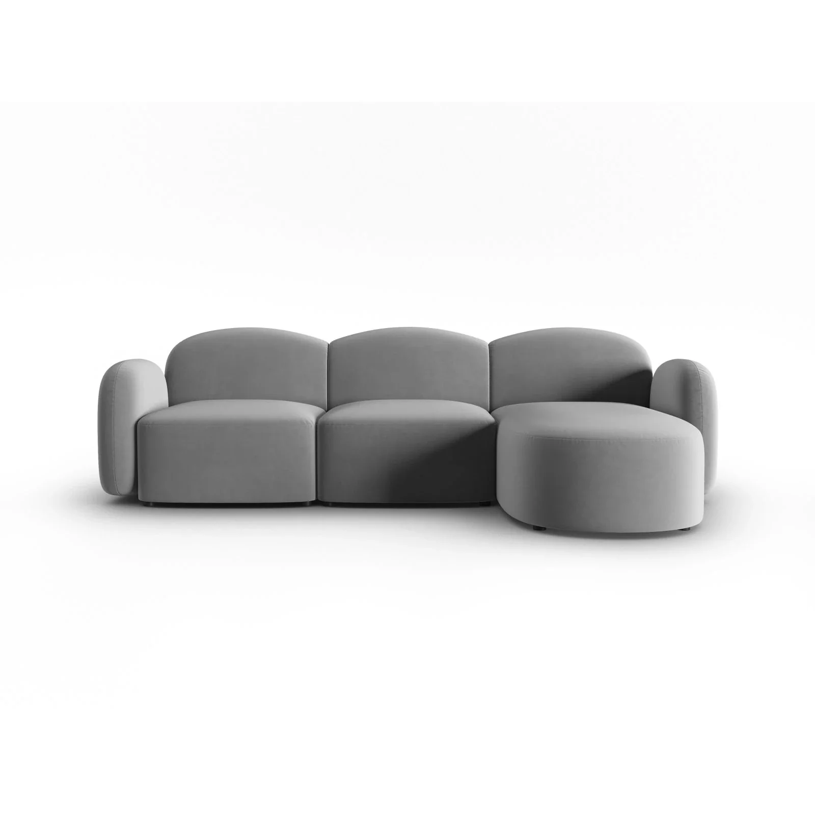 Blair 4-Sitzer Ecksofa Rechts, mit Bezug aus Samt oder Chenille, 274x167 cm - Image 63