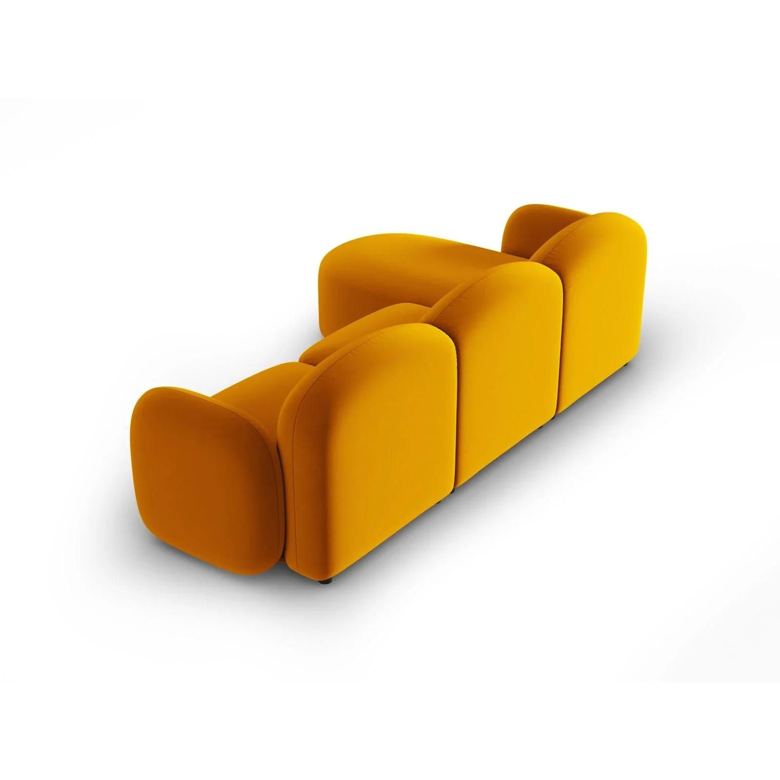 Blair 4-Sitzer Ecksofa Rechts, mit Bezug aus Samt oder Chenille, 274x167 cm - Image 76