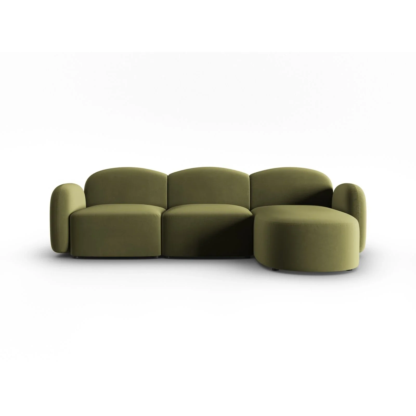 Blair 4-Sitzer Ecksofa Rechts, mit Bezug aus Samt oder Chenille, 274x167 cm - Image 83