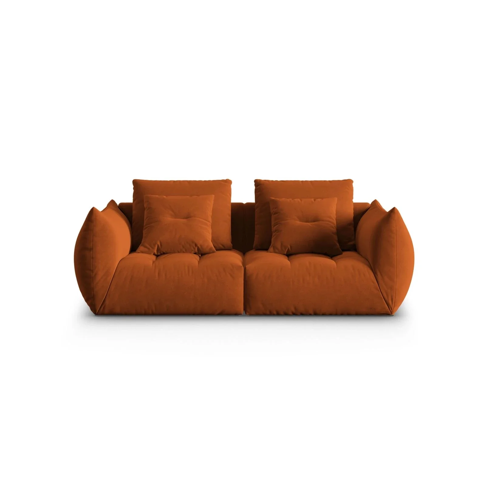 Bloom modulares 3-Sitzer Sofa mit Bezug aus Samt oder Strukturstoff, 232x106 cm - Image 41