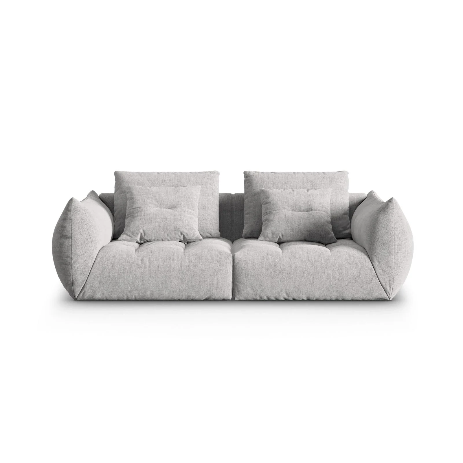 Bloom modulares 3-Sitzer Sofa mit Bezug aus Samt oder Strukturstoff, 232x106 cm - Image 66