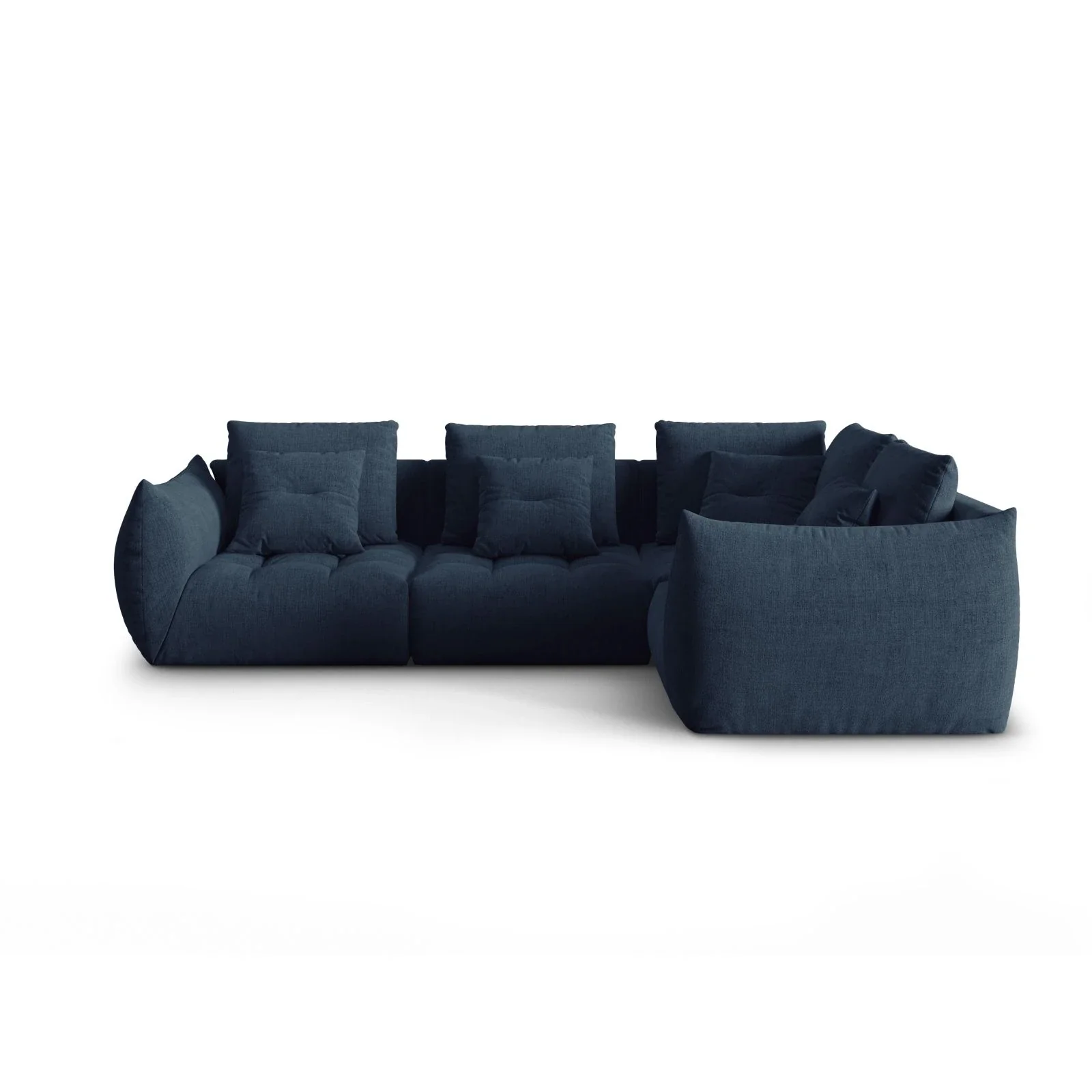 Bloom modulares 4-Sitzer Sofa mit Eckmodul Rechts, mit Bezug aus Samt oder Strukturstoff, 316x216 cm - Image 56