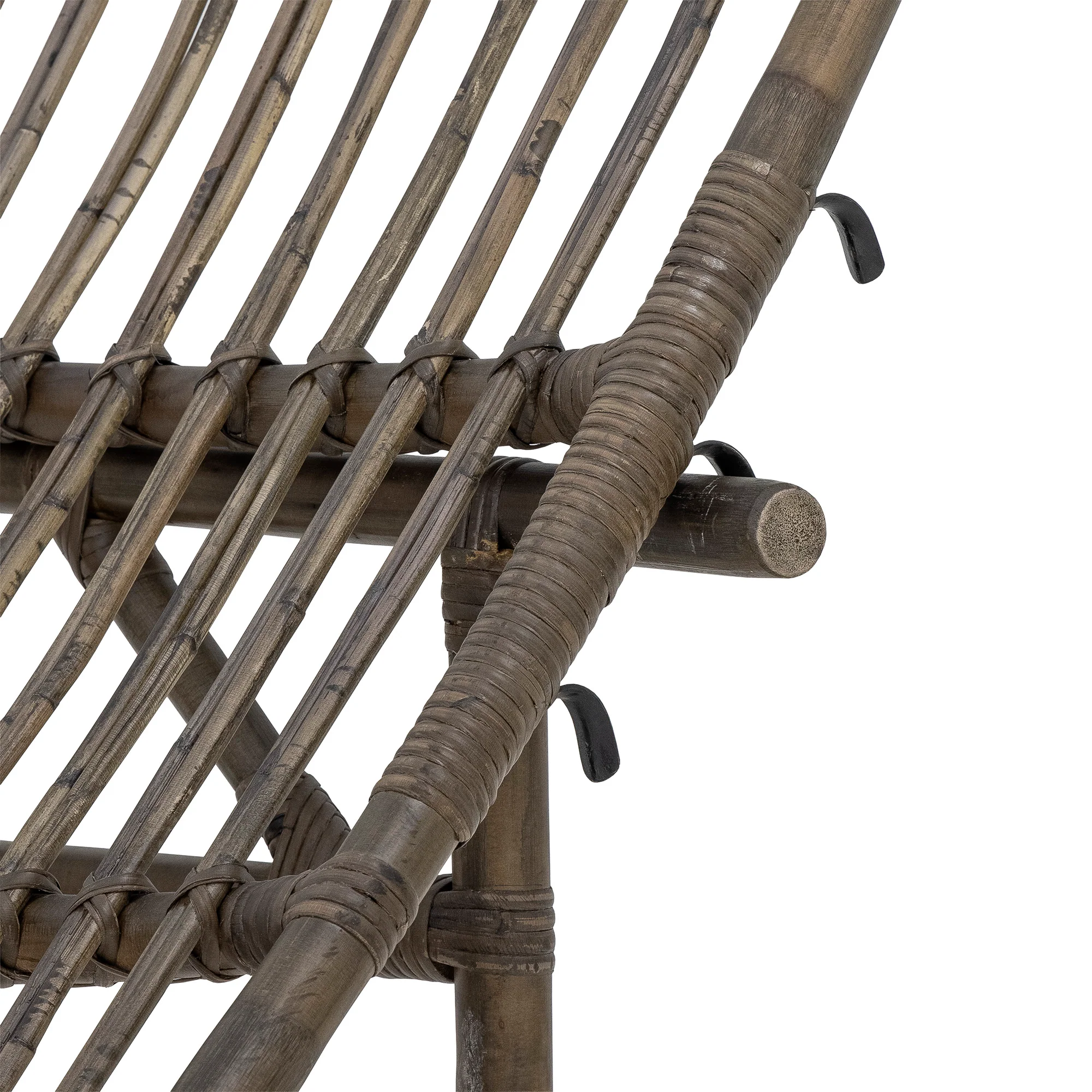 Dione Liegestuhl, Braun, Rattan - Image 6