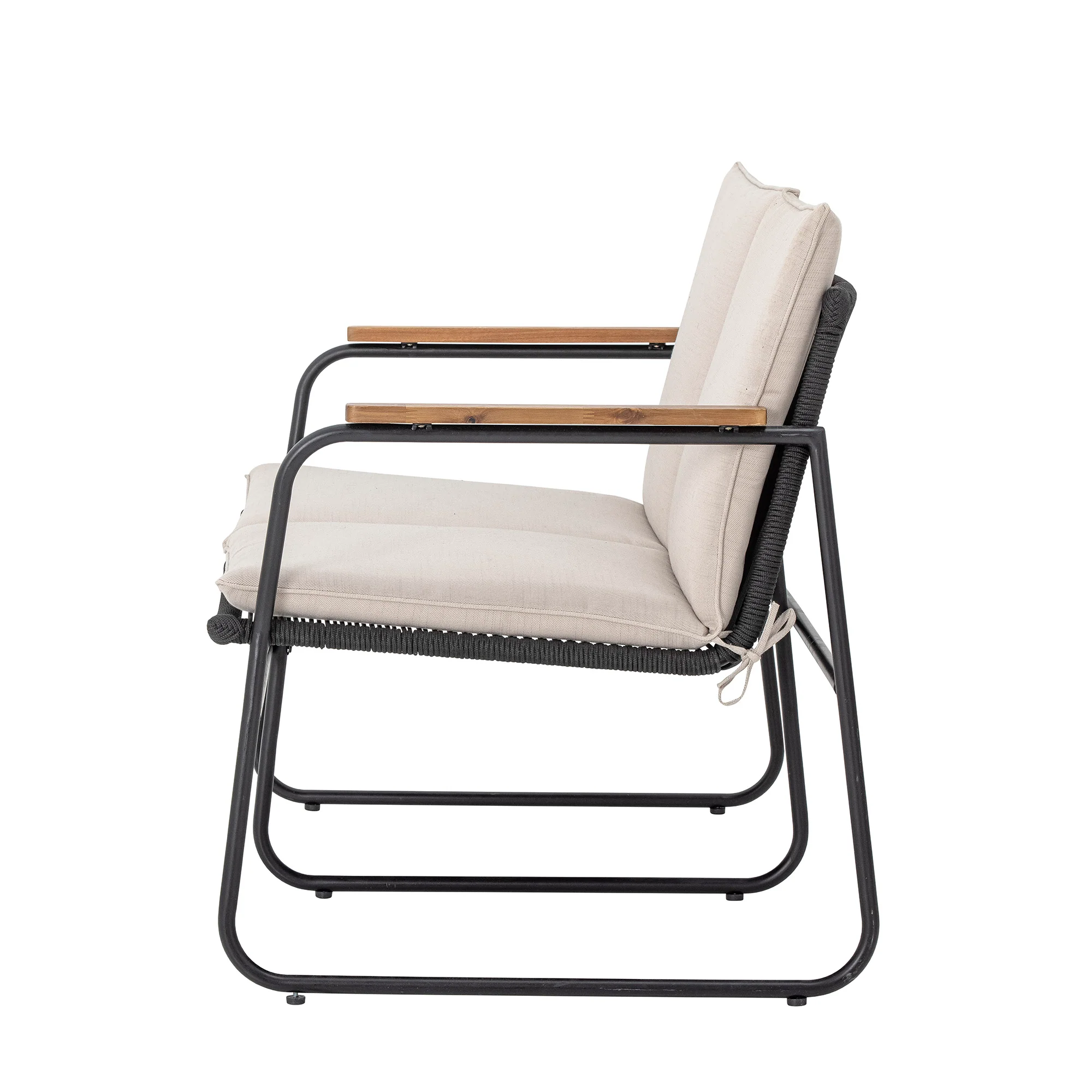 Hampton Sofa, Schwarz, Metall - Image 5