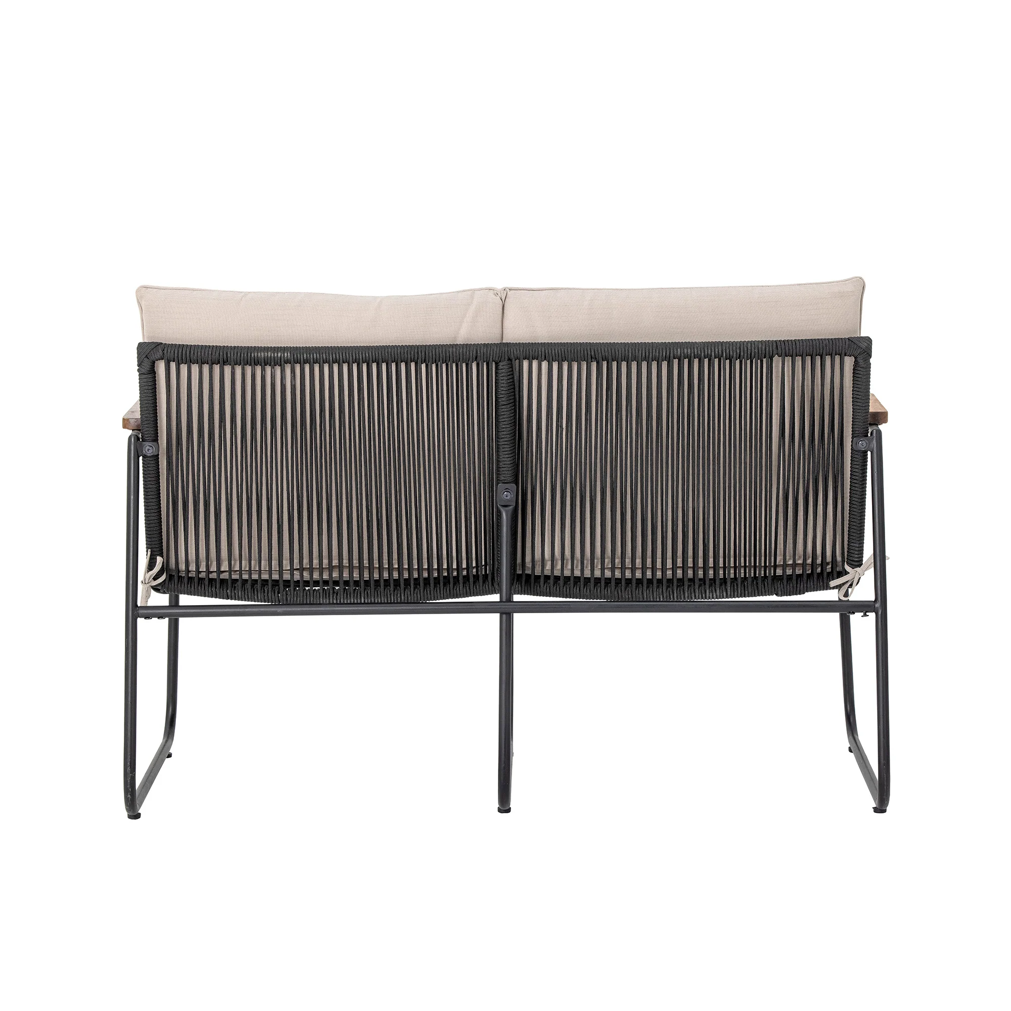 Hampton Sofa, Schwarz, Metall - Image 6