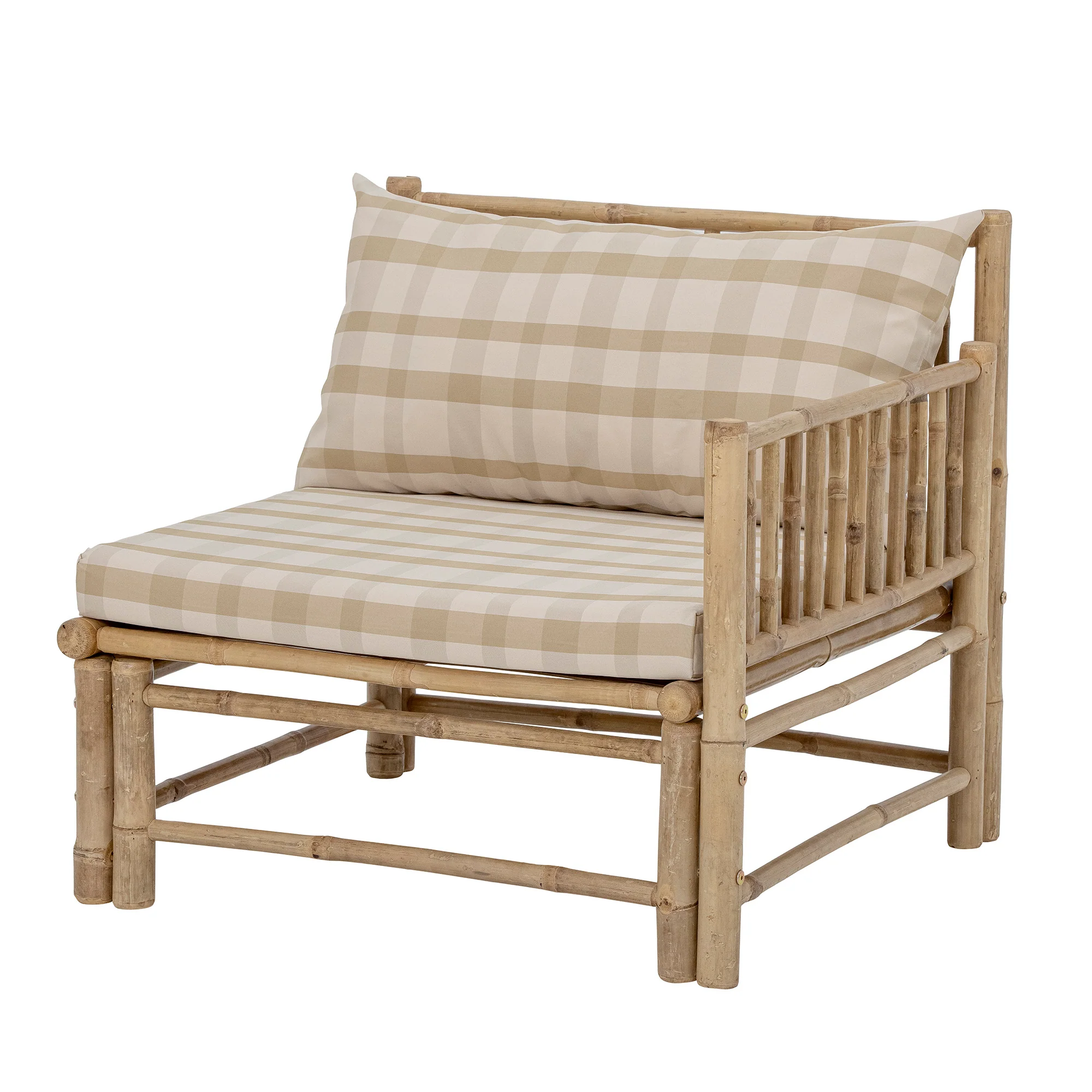Korfu Modul-Sofa rechte Ecke, Natur, Bambus - Image 6