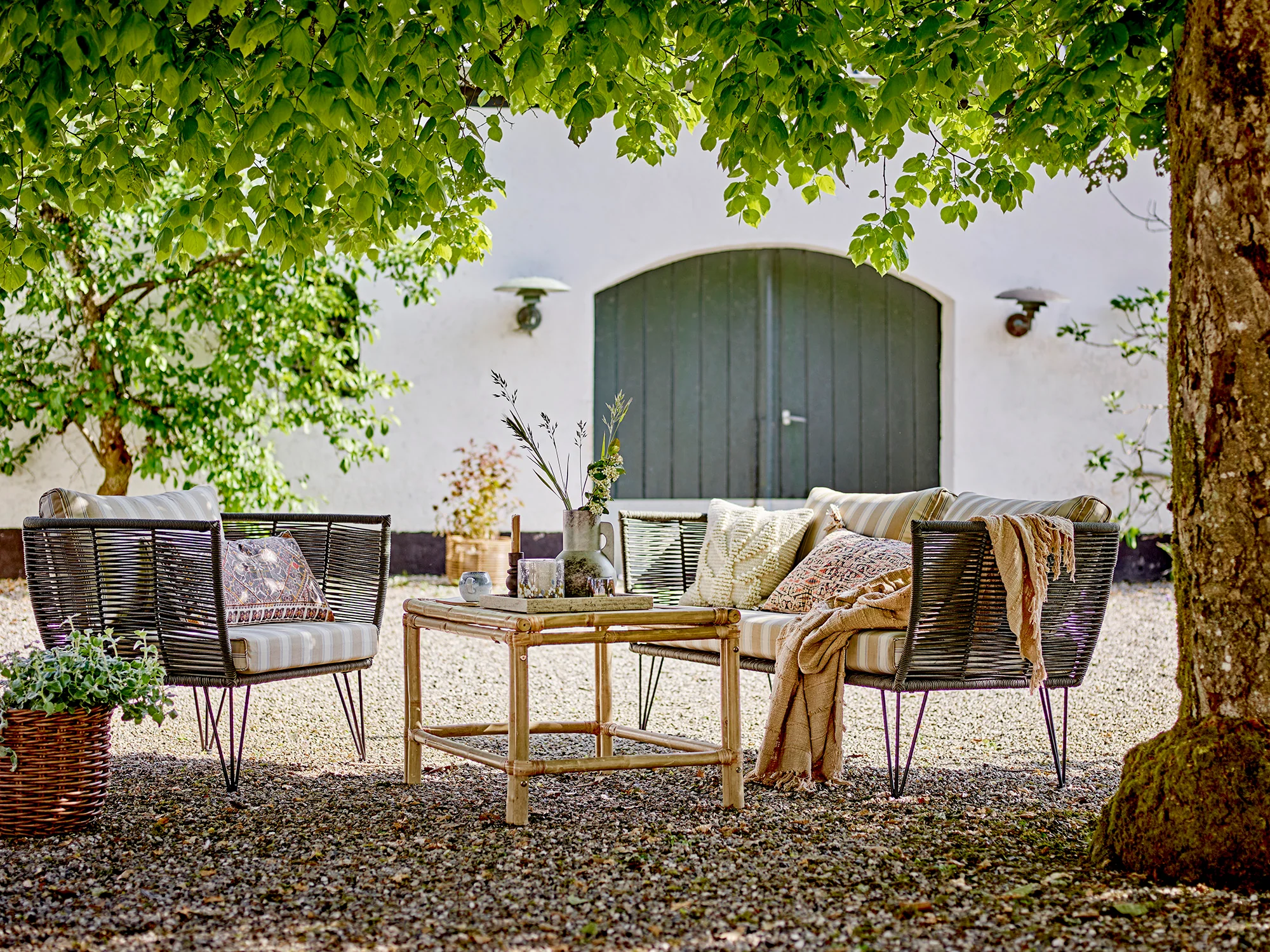 Mundo Loungesessel, Schwarz, Metall - Image 3