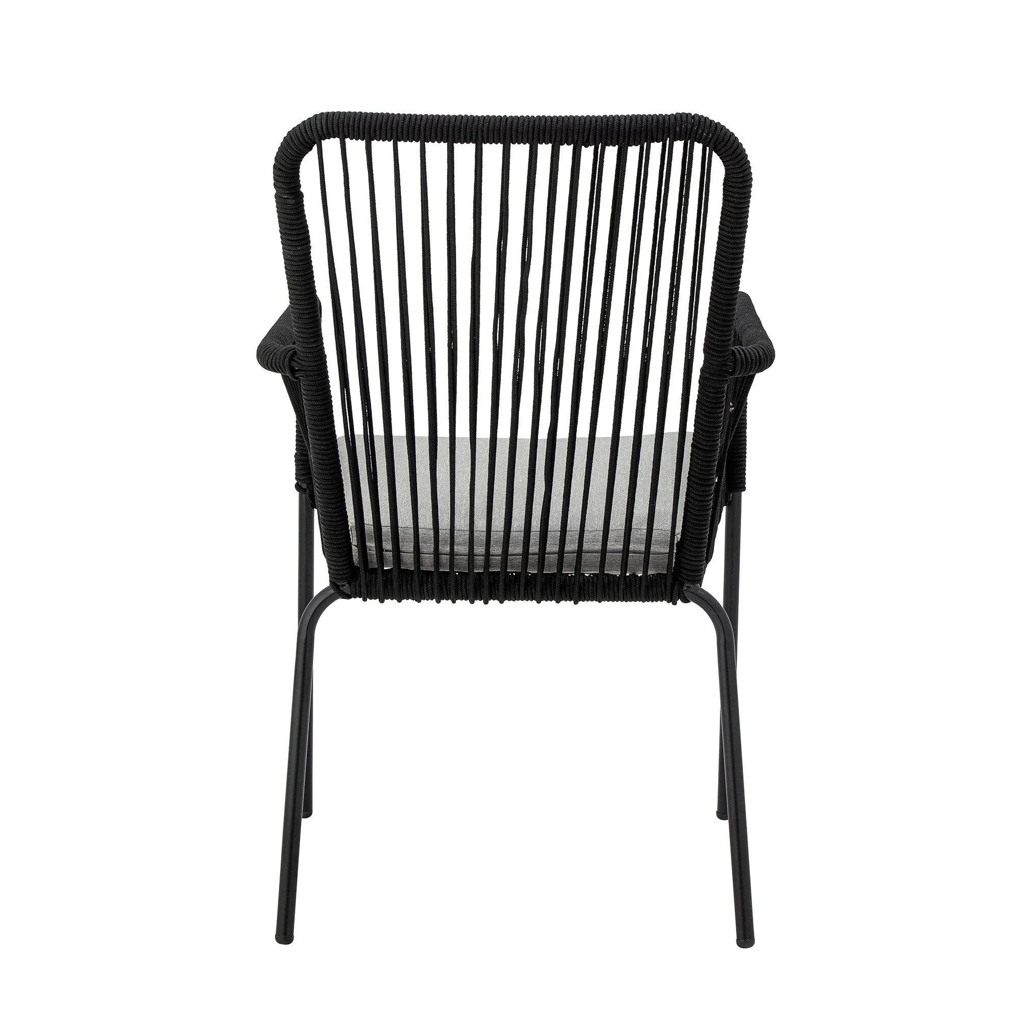 Santino Gartenstuhl, Schwarz, Metall - Image 7