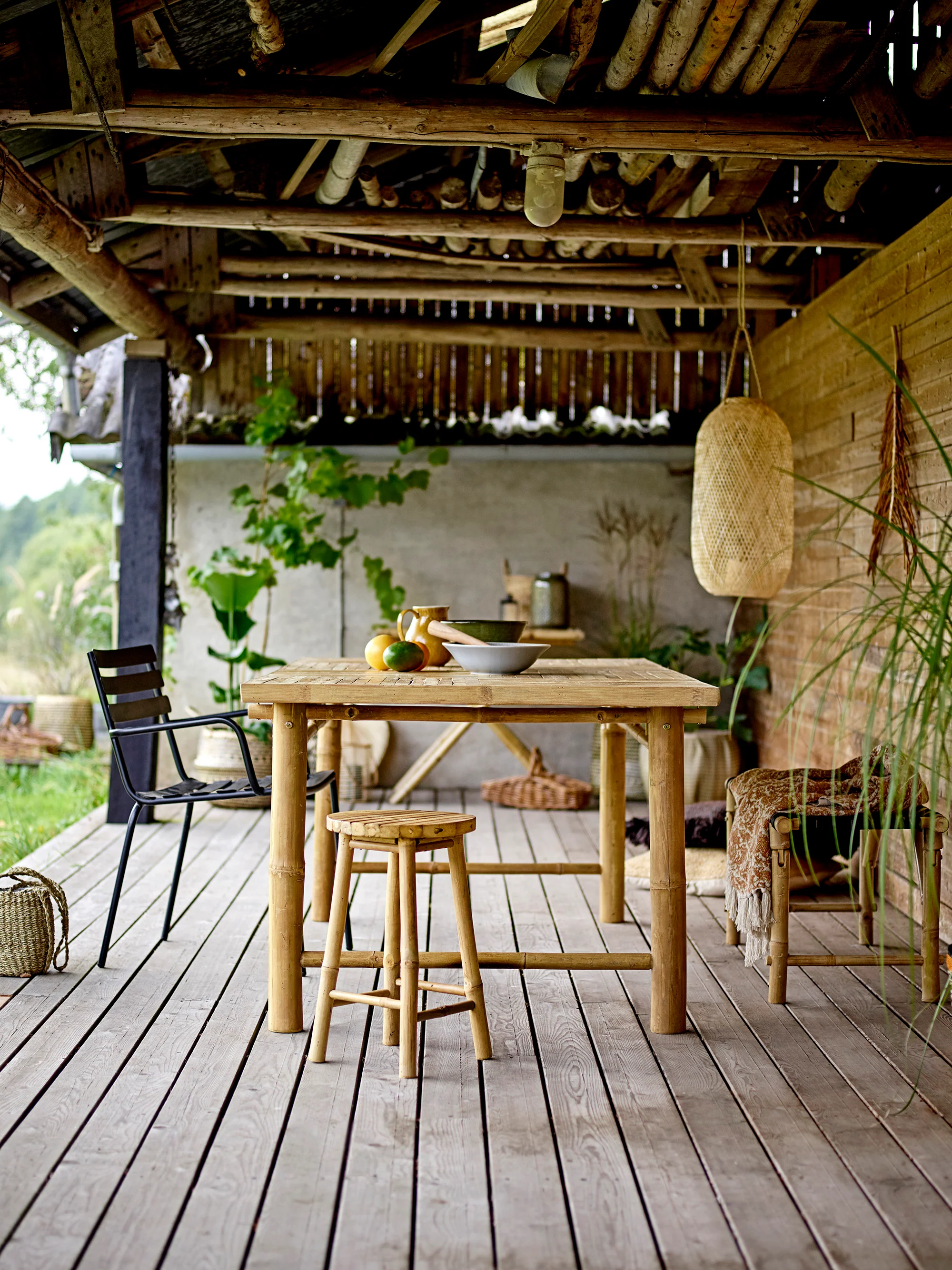 Sole Gartentisch, Natur, Bambus - Image 3