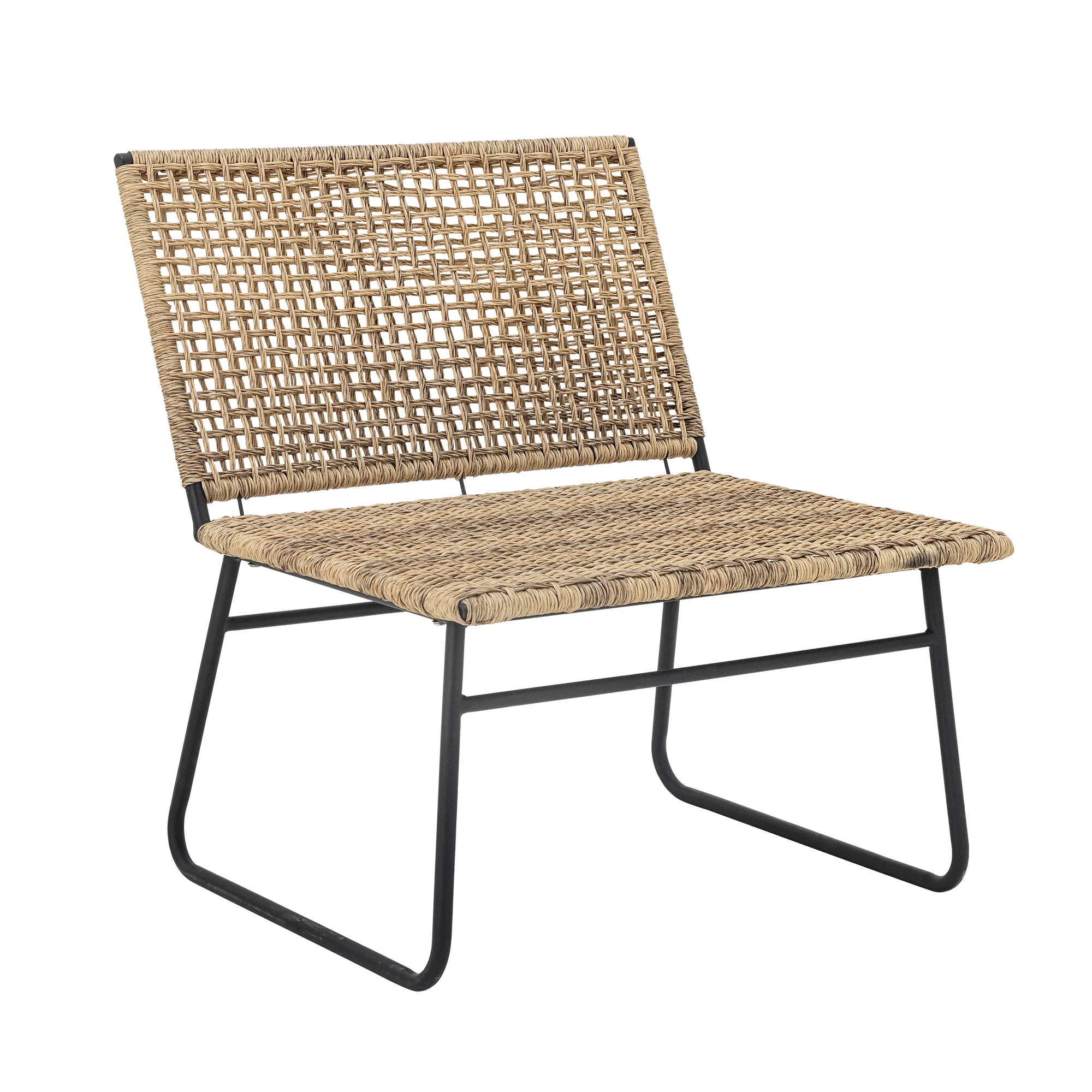 Vallone Loungesessel, Natur, Polyrattan