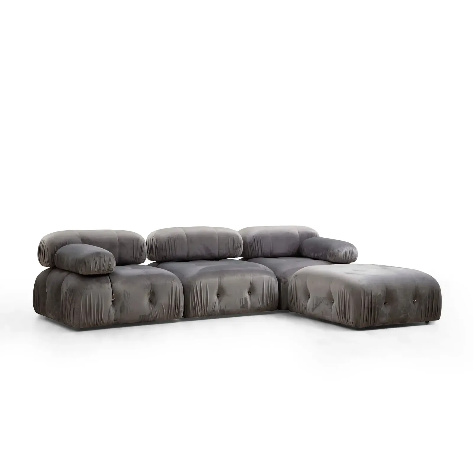 Bubble Ecksofa mit Pouf, 288x190 cm - Image 17