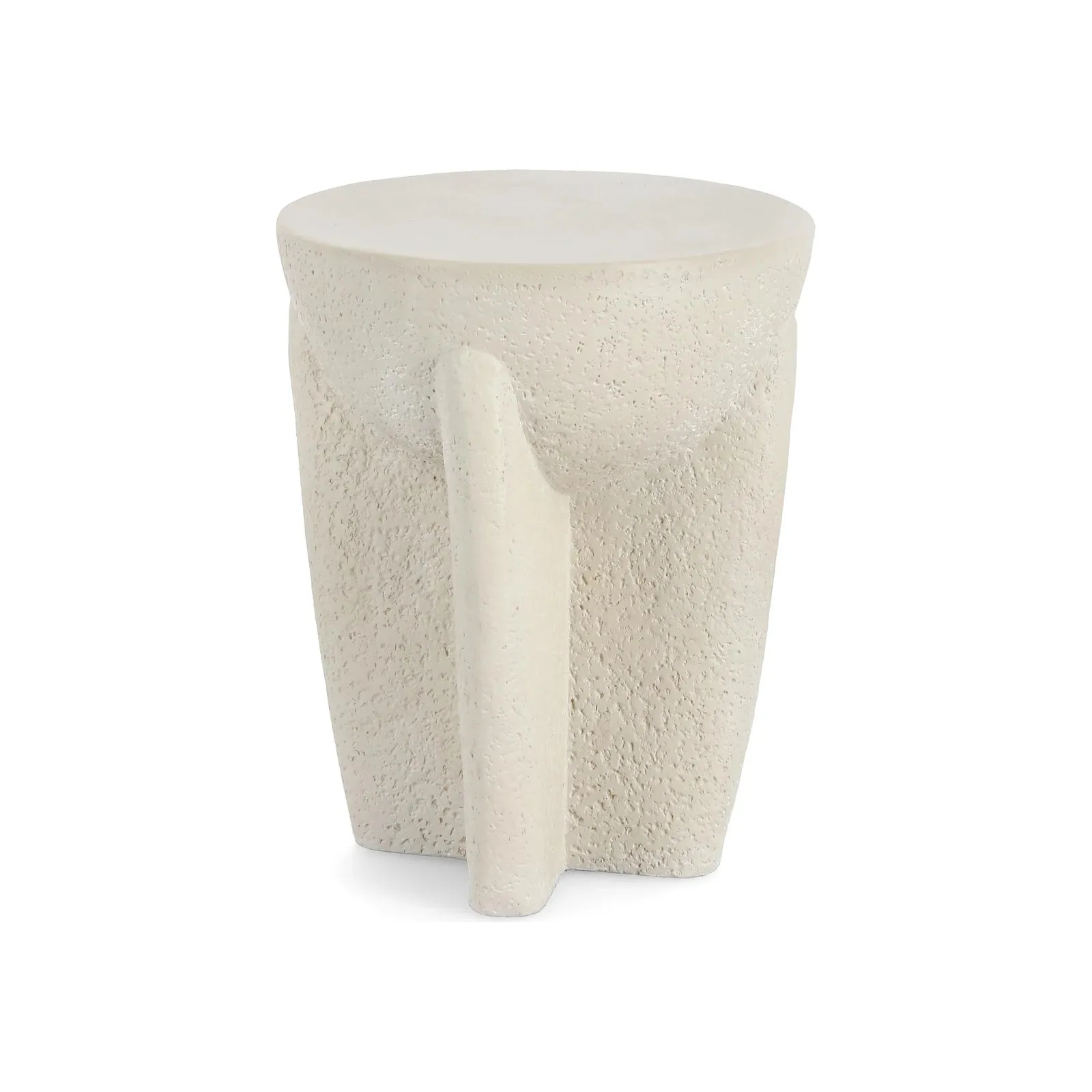 Caesar Weisser Couchtisch 38x38 cm