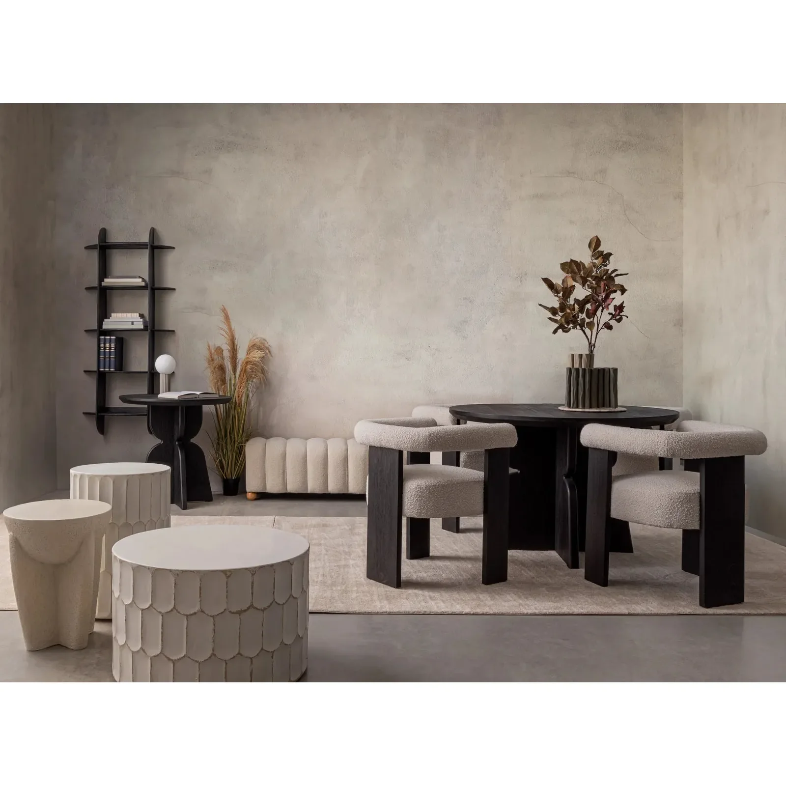 Caesar Weisser Couchtisch 38x38 cm - Image 5