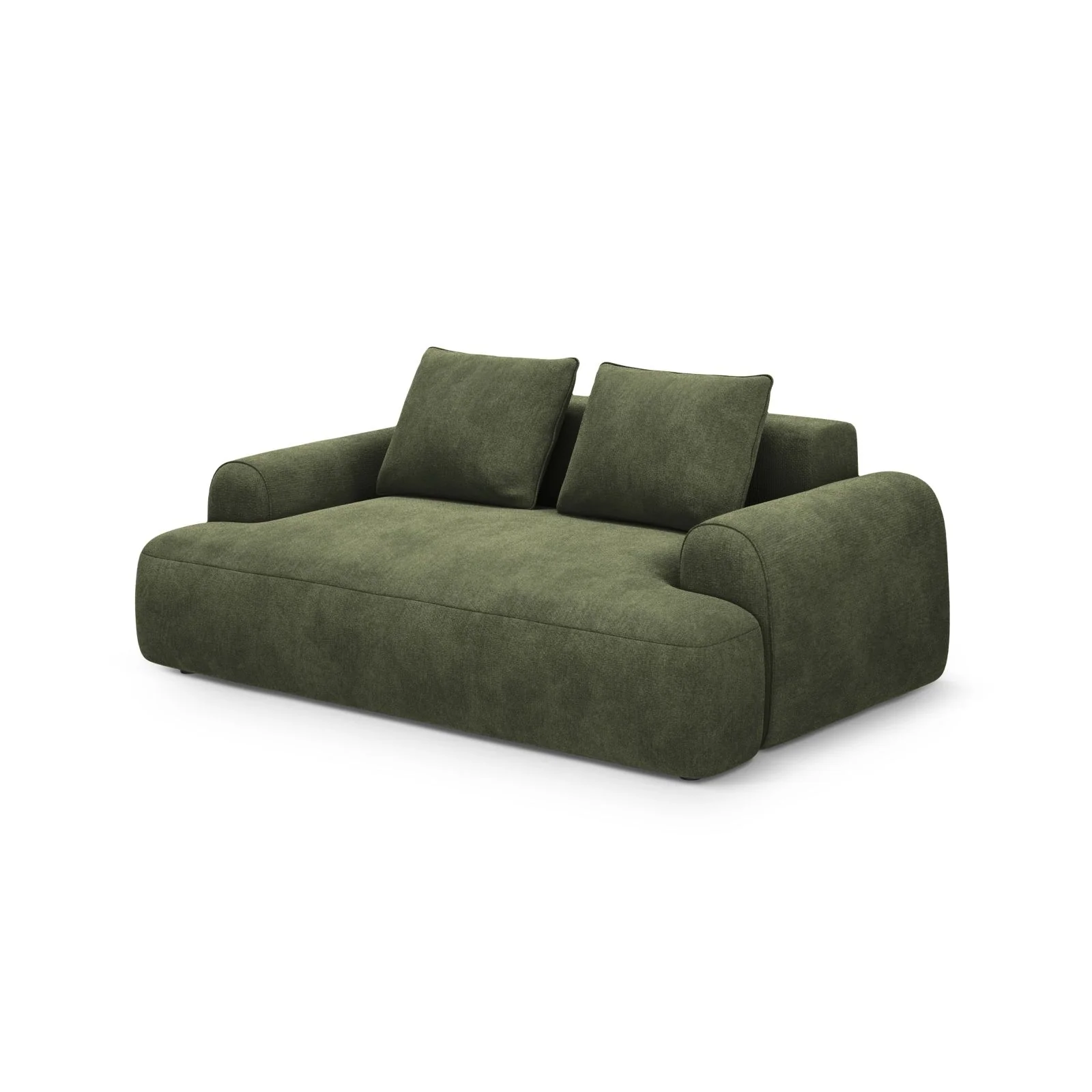 Calma 2-Sitzer Sofa aus Samt oder Strukturstoff, 175x100x84 cm - Image 13