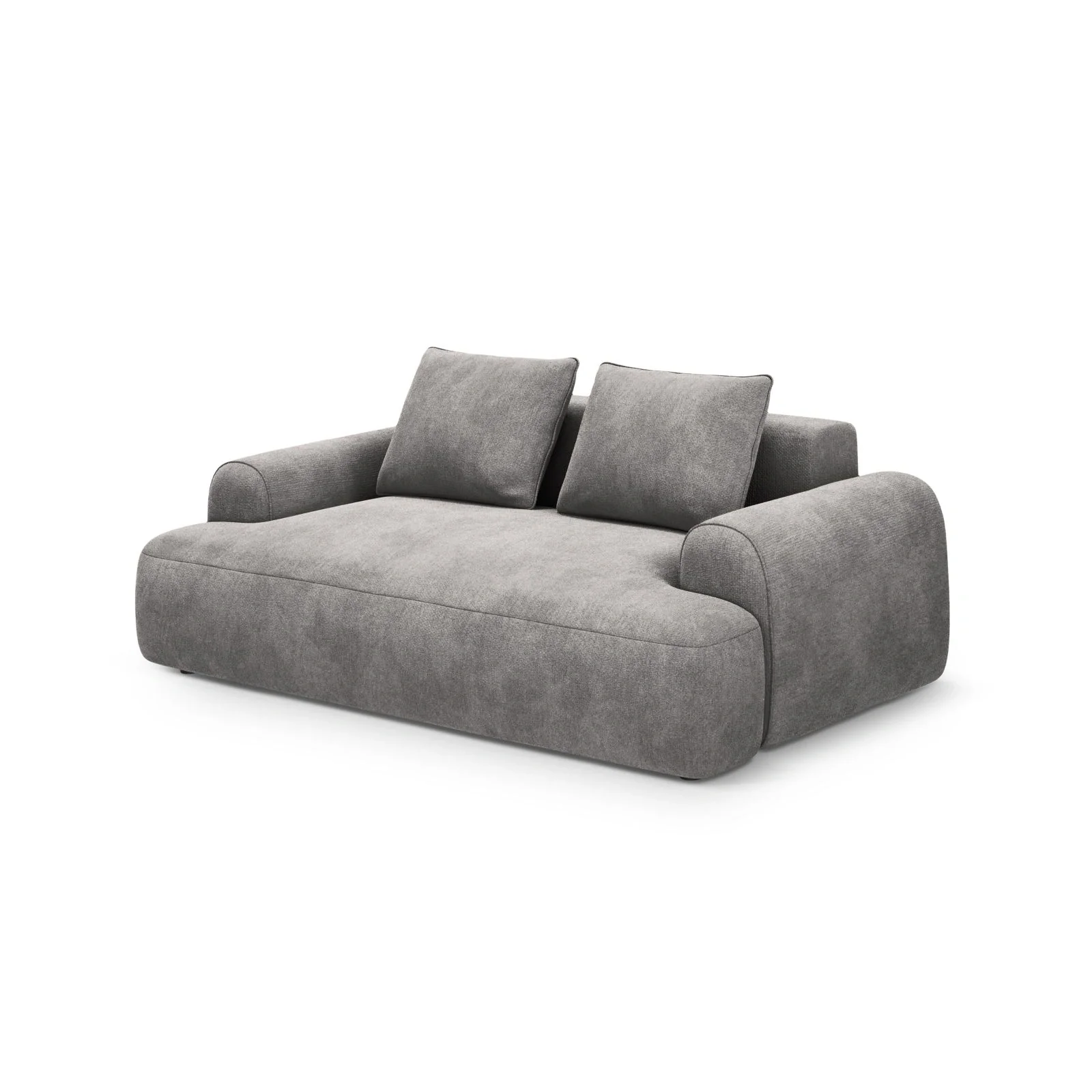 Calma 2-Sitzer Sofa aus Samt oder Strukturstoff, 175x100x84 cm - Image 23
