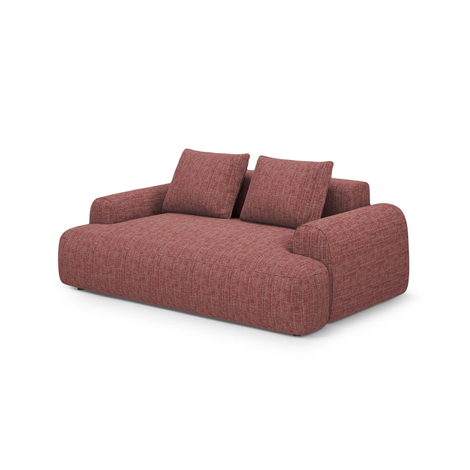 Calma 2-Sitzer Sofa aus Samt oder Strukturstoff, 175x100x84 cm - Image 33