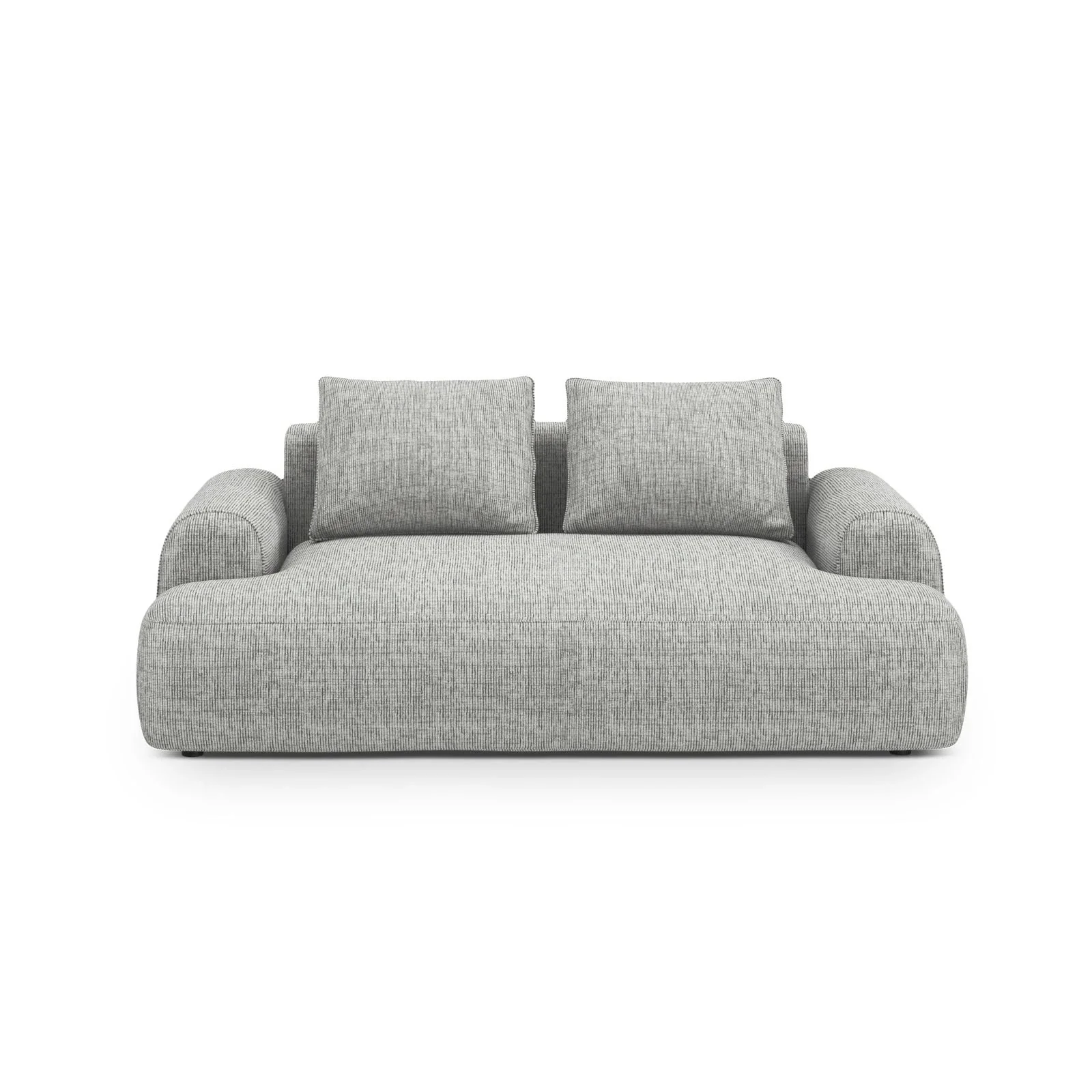 Calma 2-Sitzer Sofa aus Samt oder Strukturstoff, 175x100x84 cm - Image 36