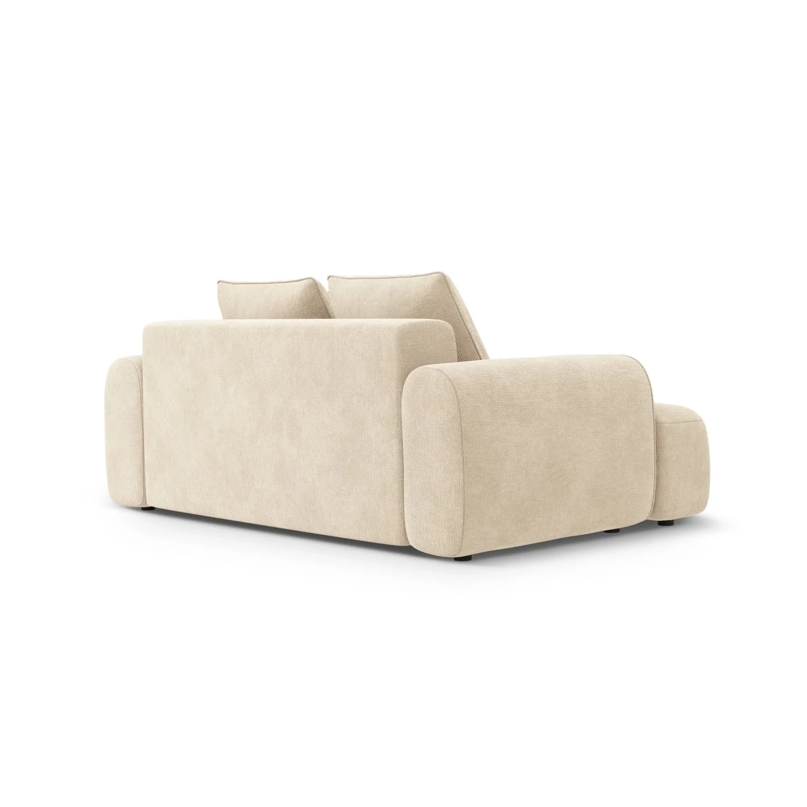 Calma 2-Sitzer Sofa aus Samt oder Strukturstoff, 175x100x84 cm - Image 4
