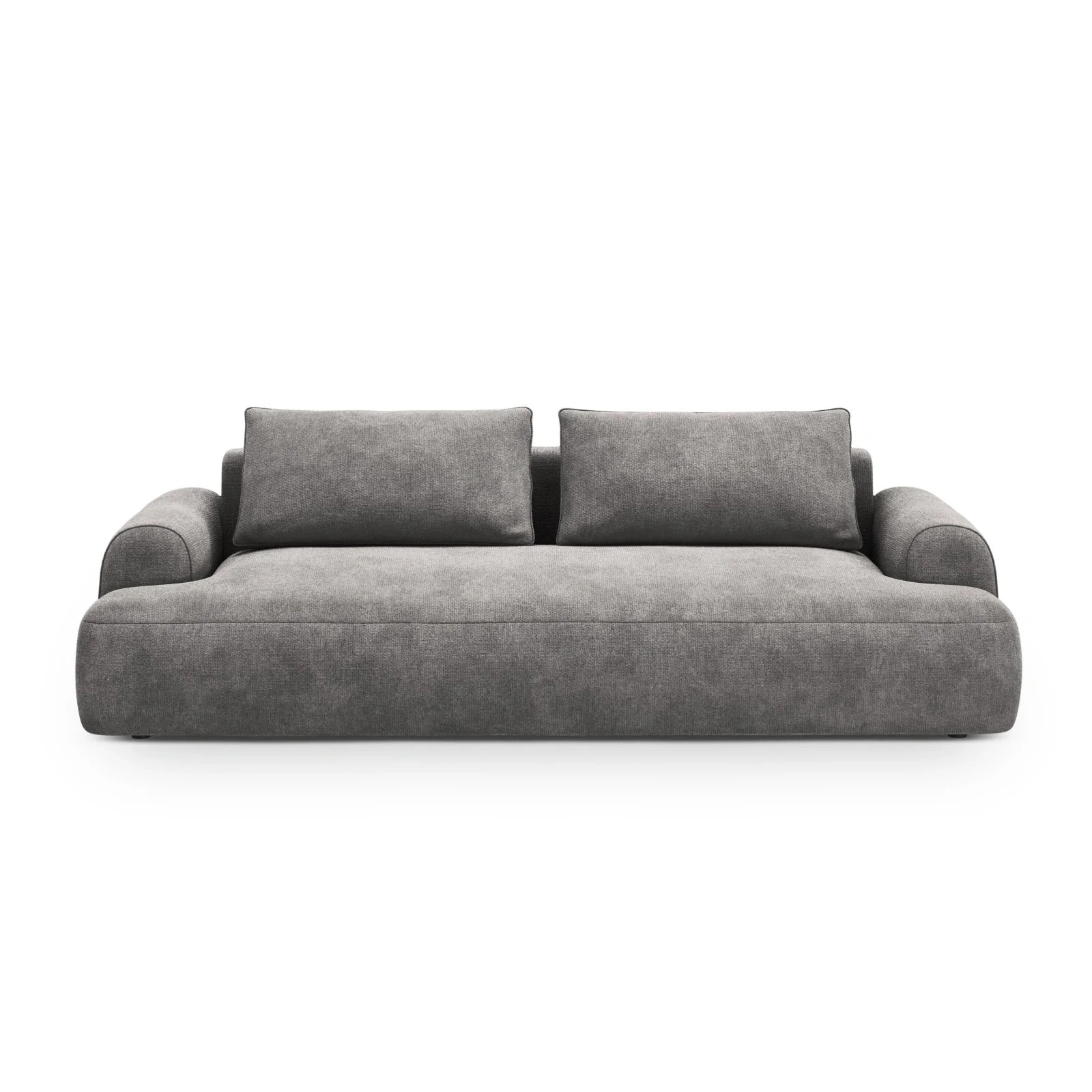 Calma 3-Sitzer Sofa aus Samt oder Strukturstoff, 200x100x84 cm - Image 17