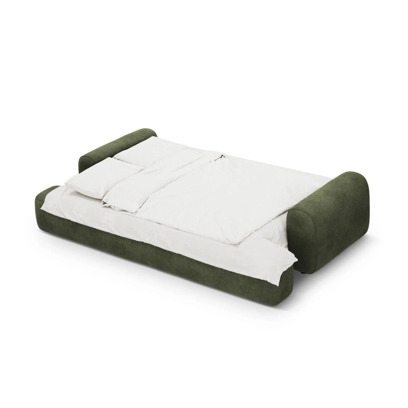 Calma 4-Sitzer Sofa mit Schlaffunktion und Stauraum, aus Samt oder Strukturstoff, 250x100x84 cm - Image 16