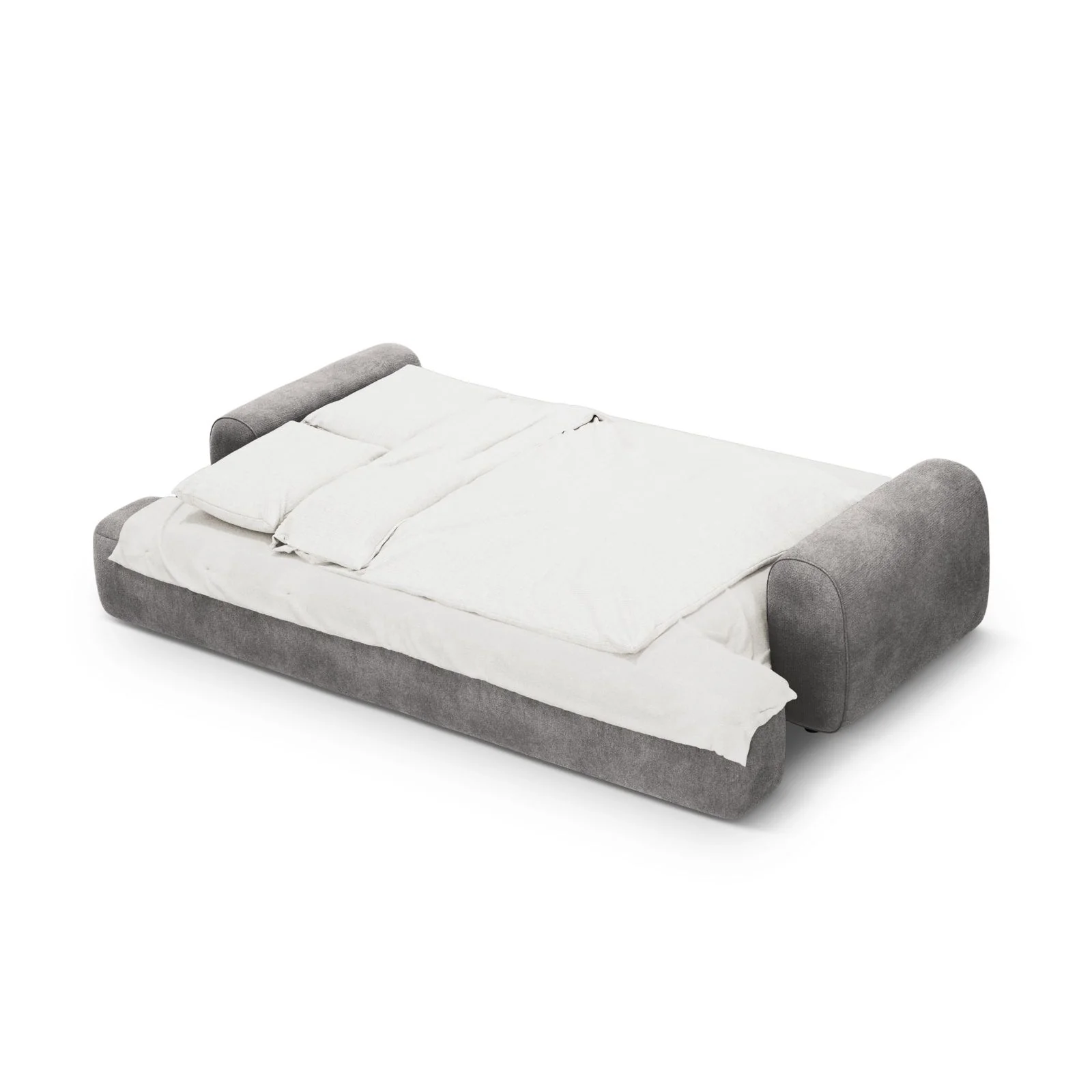 Calma 4-Sitzer Sofa mit Schlaffunktion und Stauraum, aus Samt oder Strukturstoff, 250x100x84 cm - Image 28