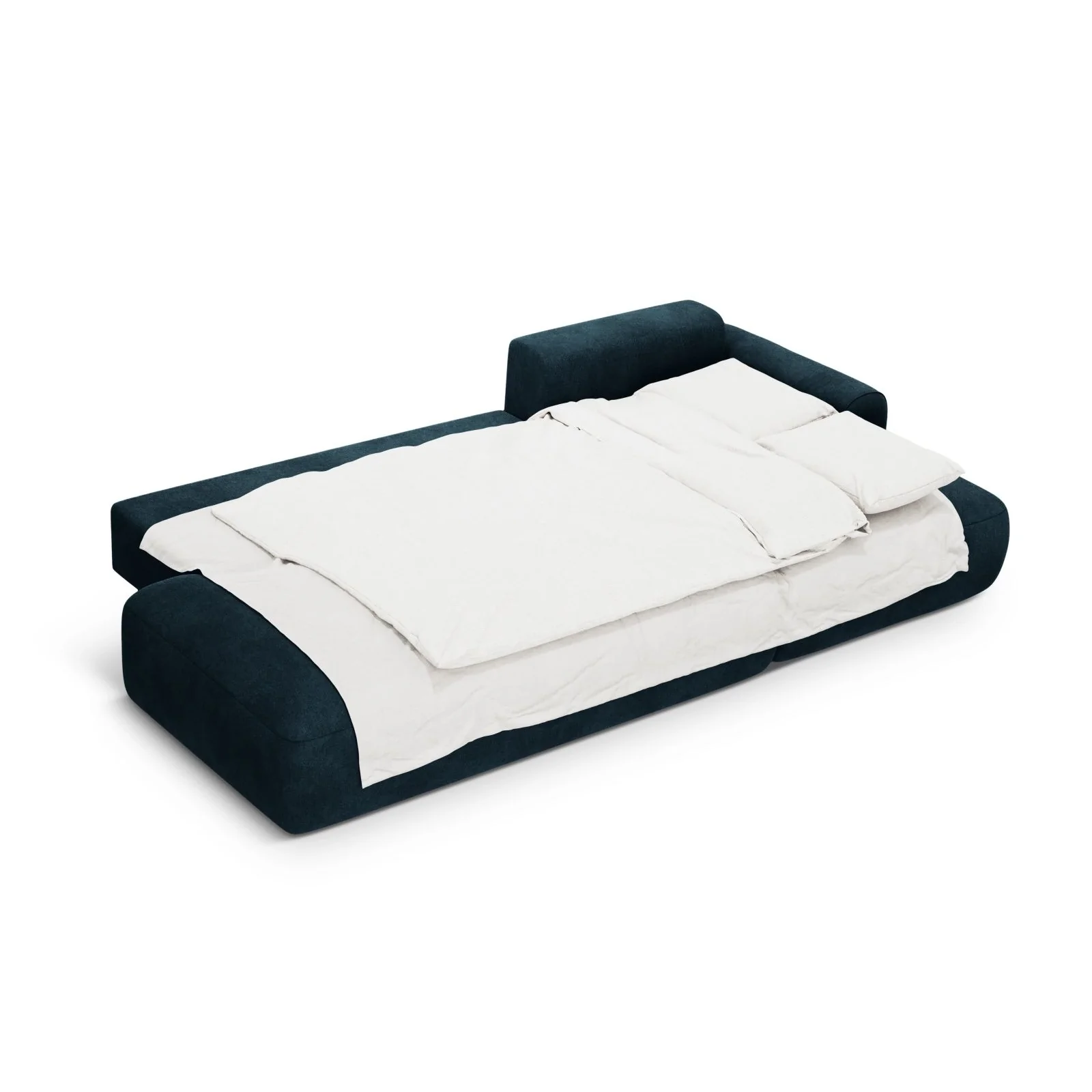 Calma 5-Sitzer Ecksofa mit Schlaffunktion und Stauraum, Rechte Seite, aus Samt oder Strukturstoff, 275x142x84 cm - Image 22