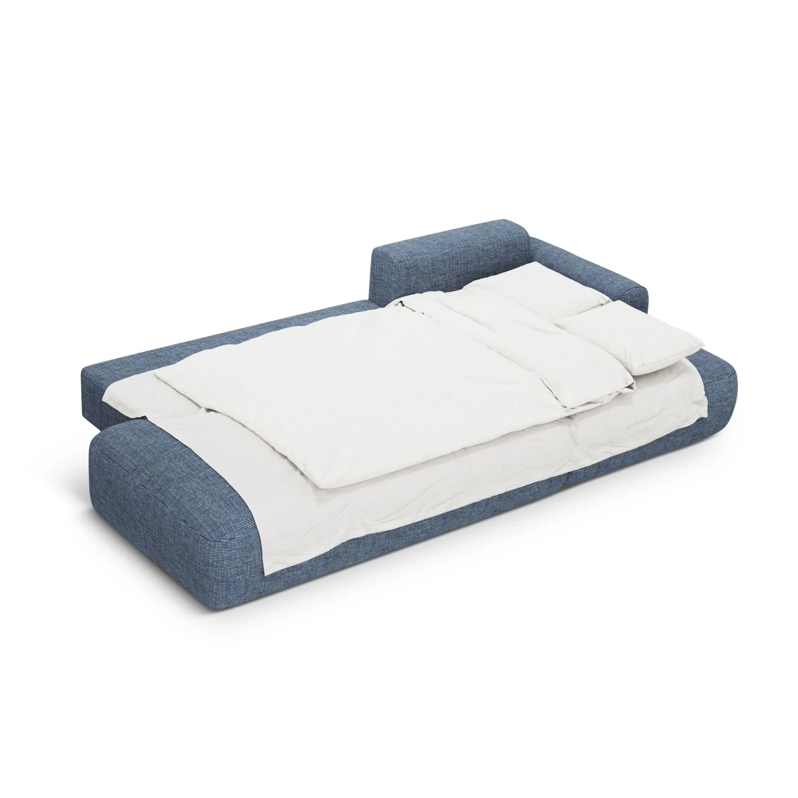 Calma 5-Sitzer Ecksofa mit Schlaffunktion und Stauraum, Rechte Seite, aus Samt oder Strukturstoff, 275x142x84 cm - Image 52