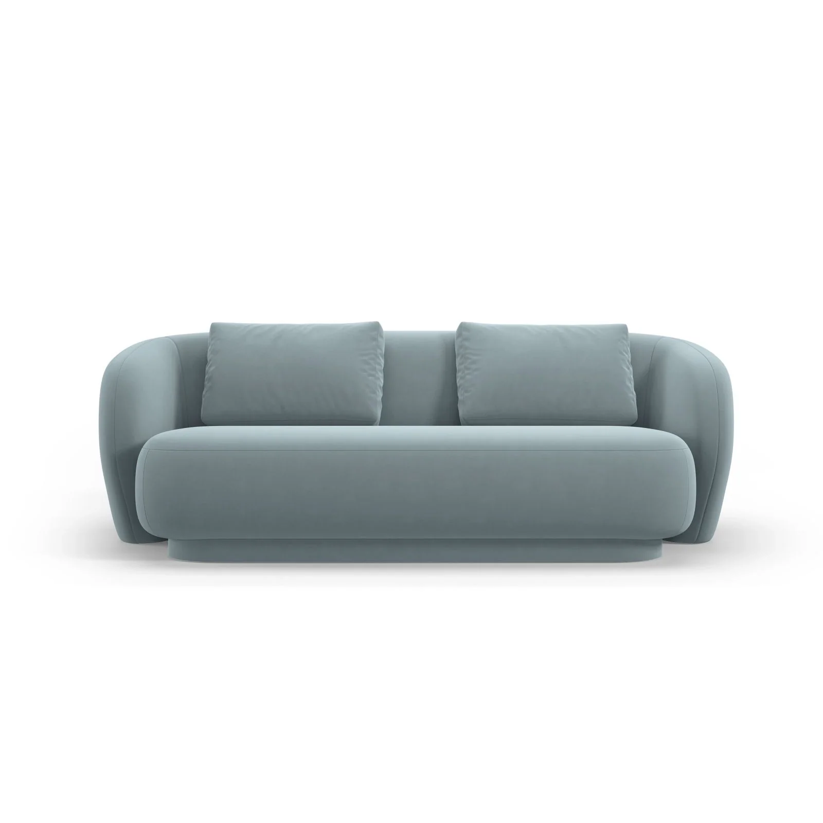 Camden 2-Sitzer Sofa aus Samt oder Chenille, 169x102x72 cm - Image 46