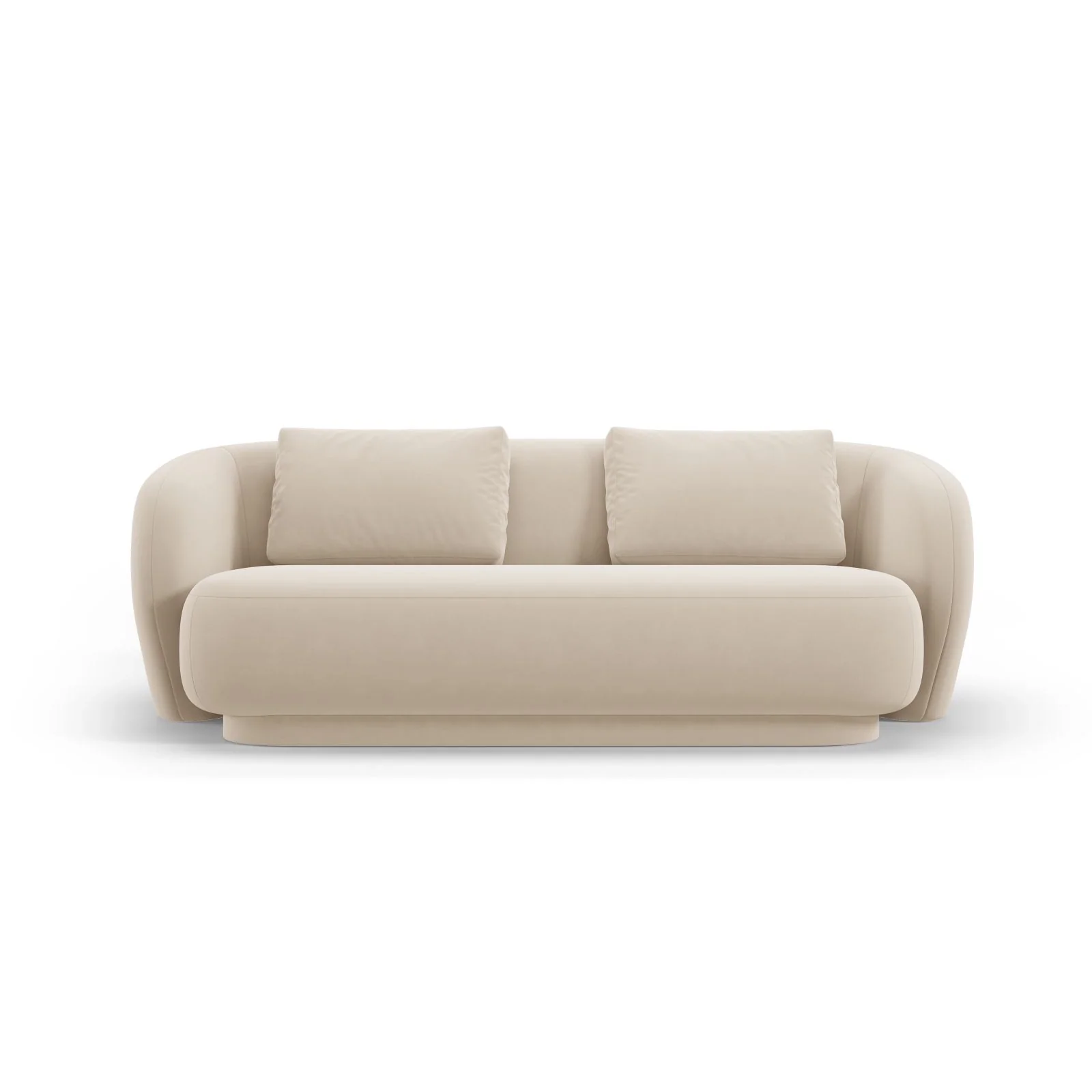 Camden 2-Sitzer Sofa aus Samt oder Chenille, 169x102x72 cm - Image 51