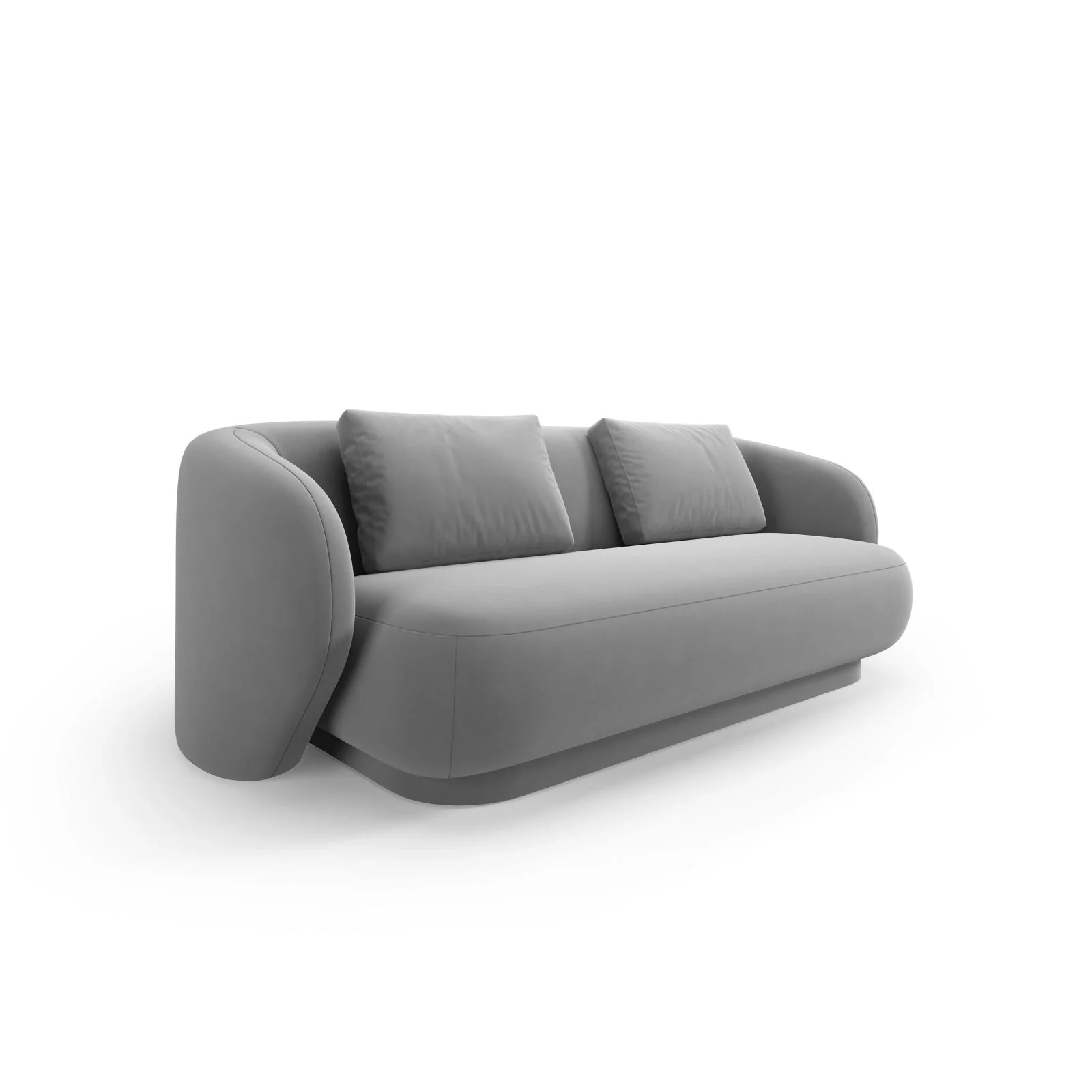 Camden 2-Sitzer Sofa aus Samt oder Chenille, 169x102x72 cm - Image 73