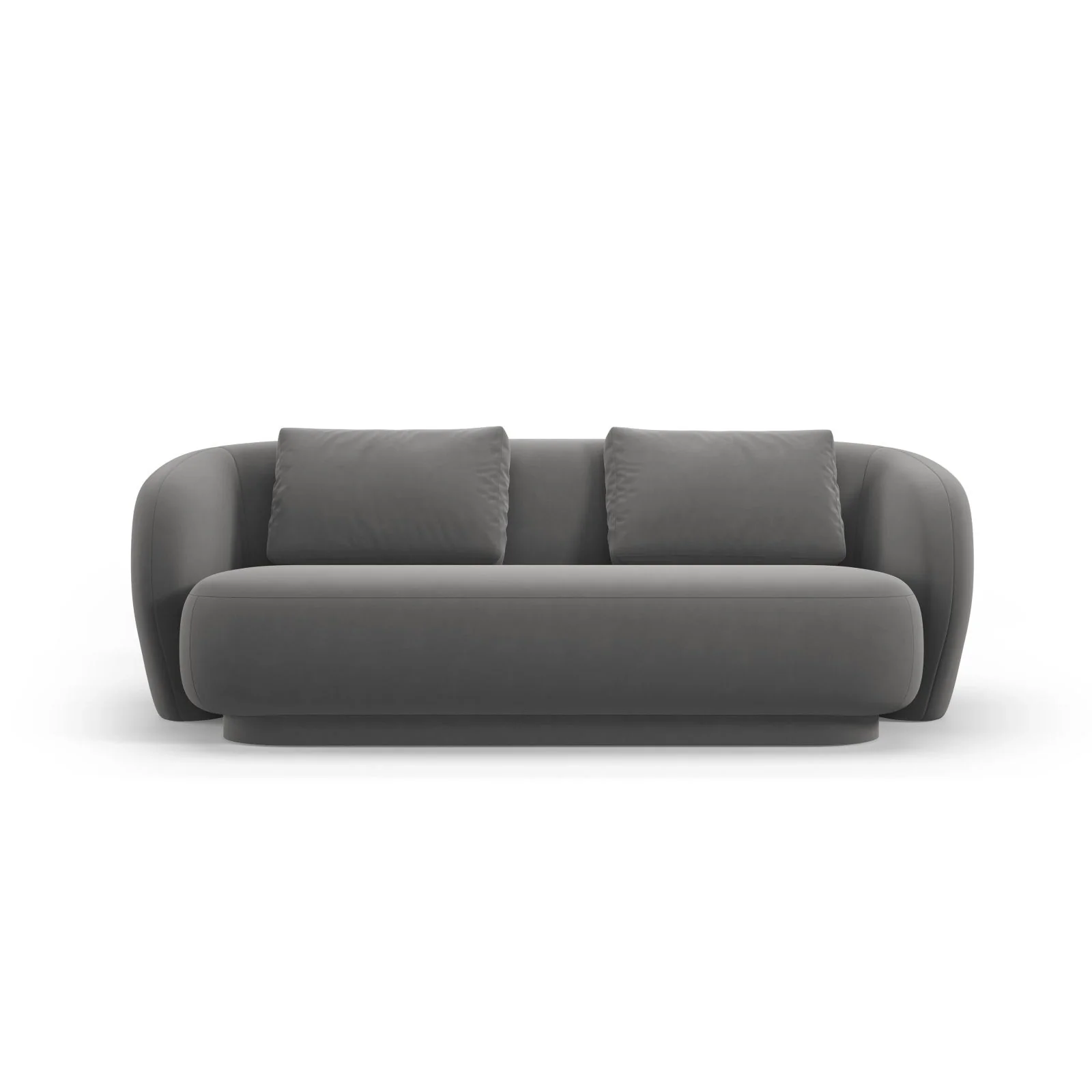 Camden 2-Sitzer Sofa aus Samt oder Chenille, 169x102x72 cm - Image 76