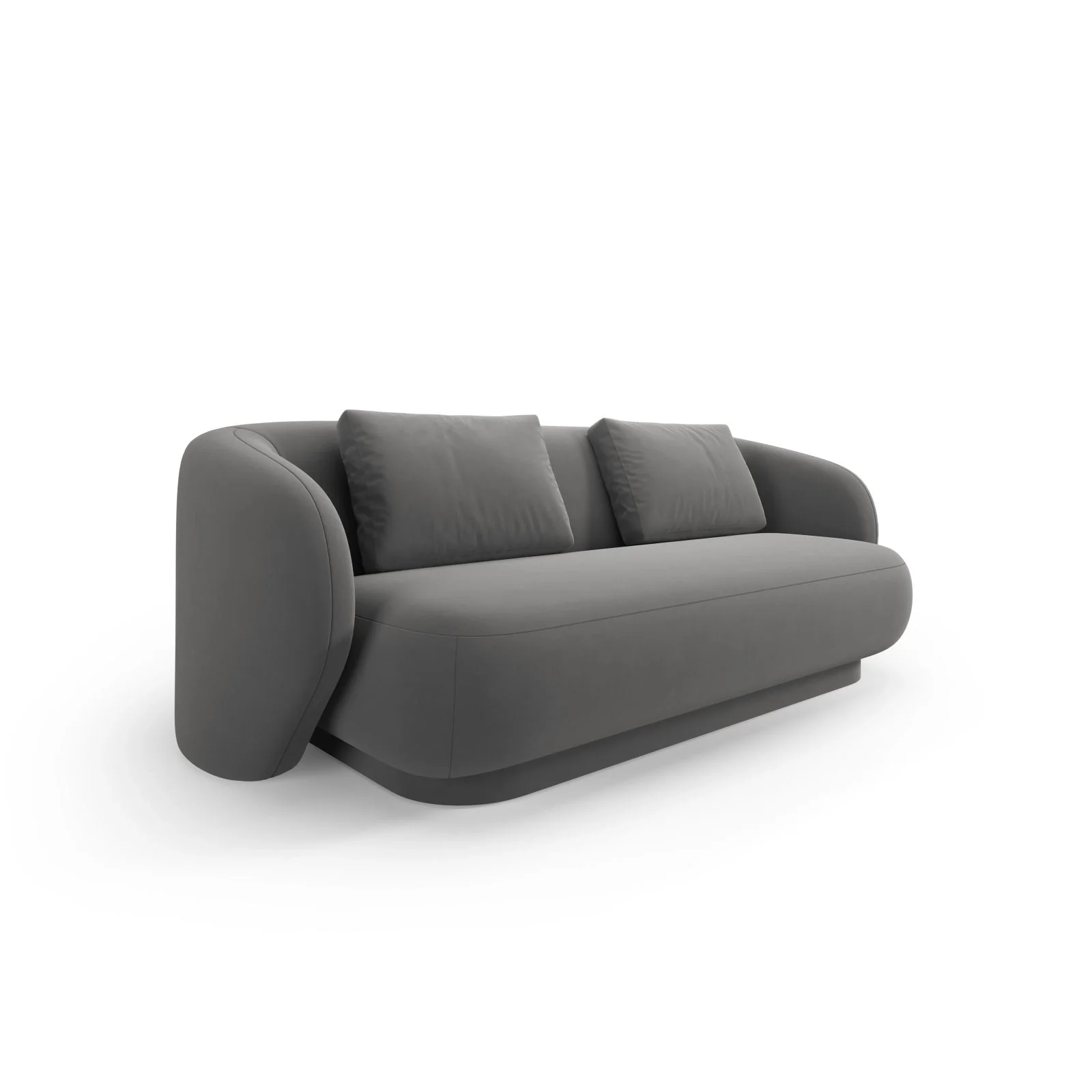 Camden 2-Sitzer Sofa aus Samt oder Chenille, 169x102x72 cm - Image 78