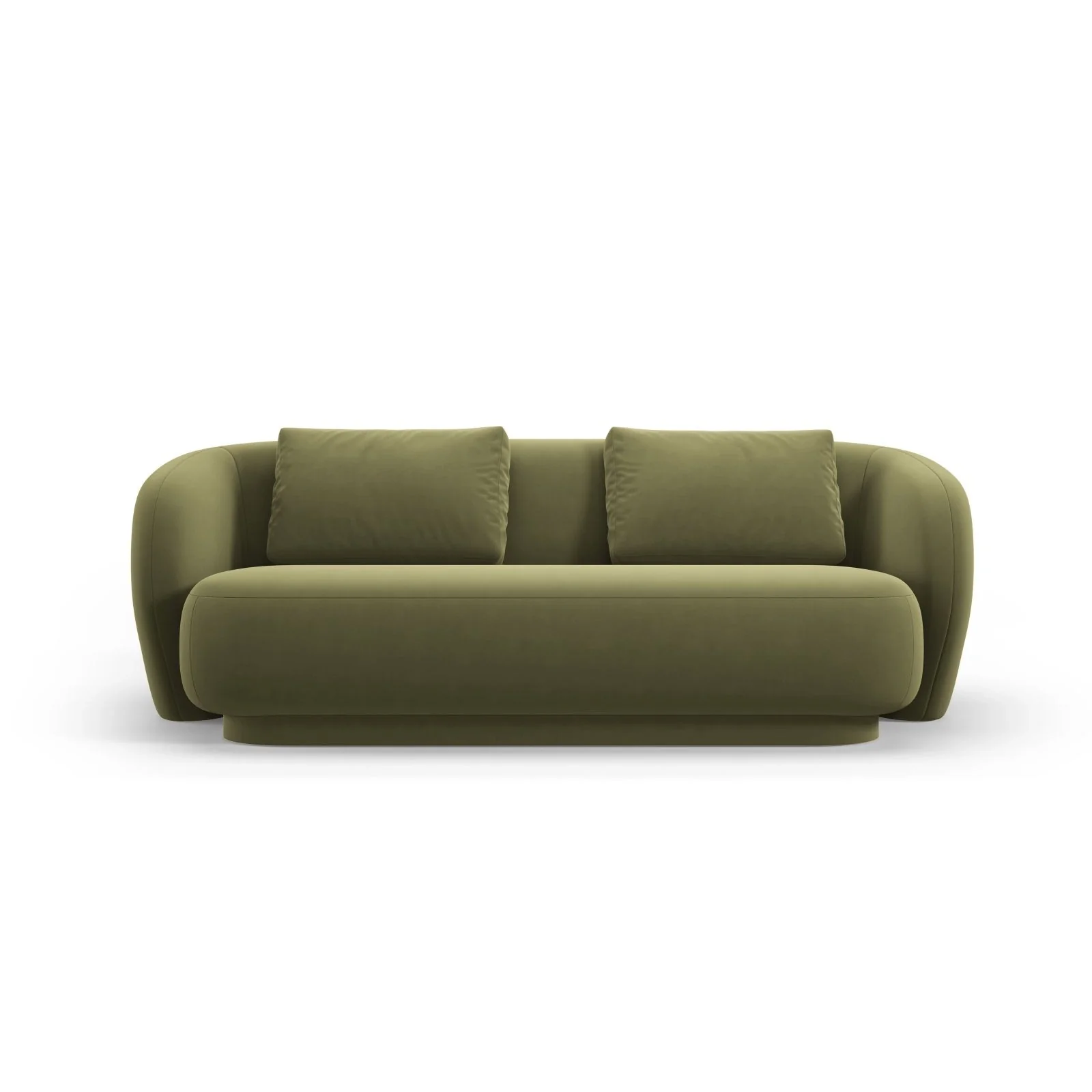 Camden 2-Sitzer Sofa aus Samt oder Chenille, 169x102x72 cm - Image 86
