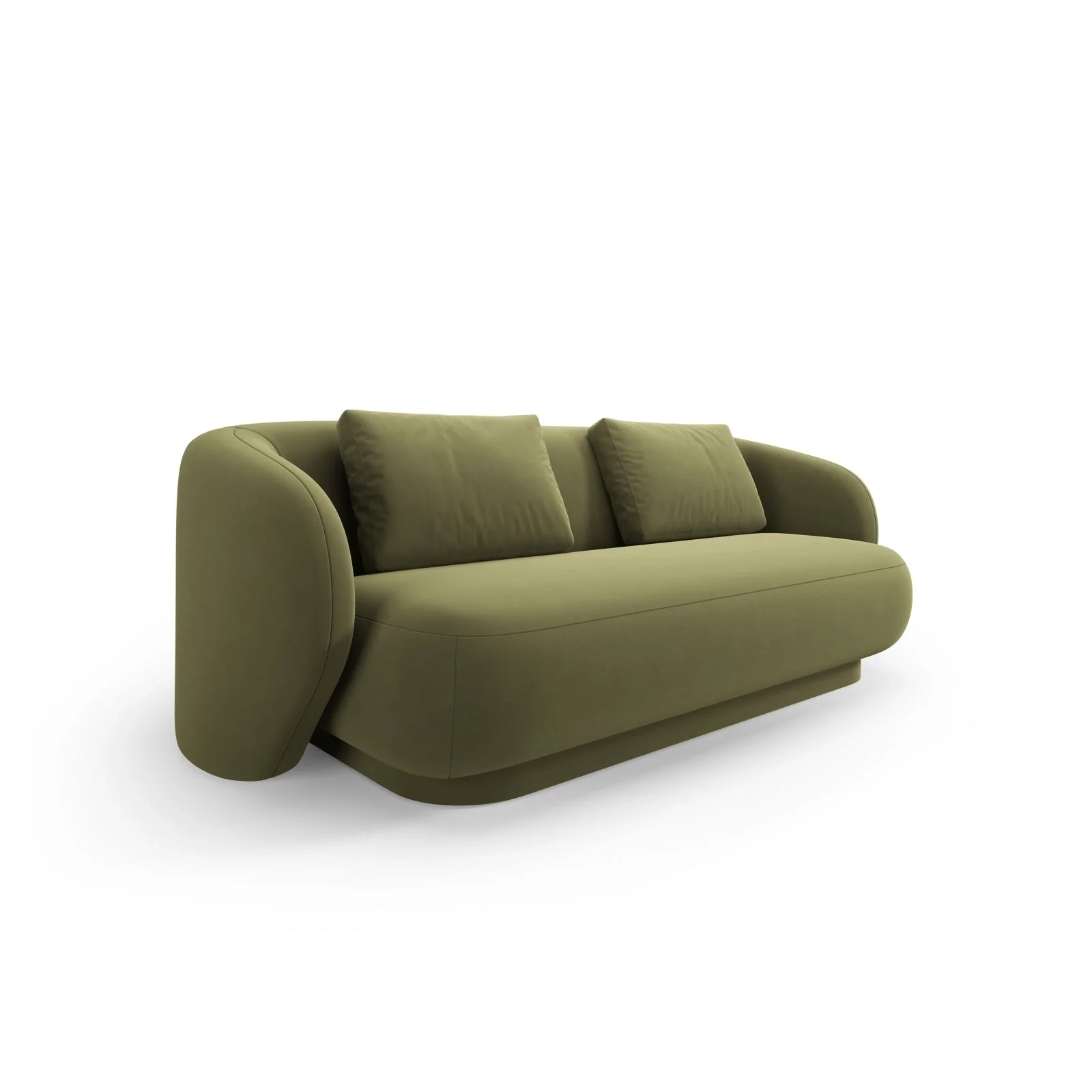 Camden 2-Sitzer Sofa aus Samt oder Chenille, 169x102x72 cm - Image 88