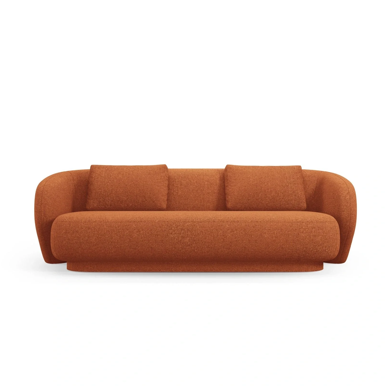 Camden 3-Sitzer Sofa aus Samt oder Chenille, 204x102x72 cm - Image 11