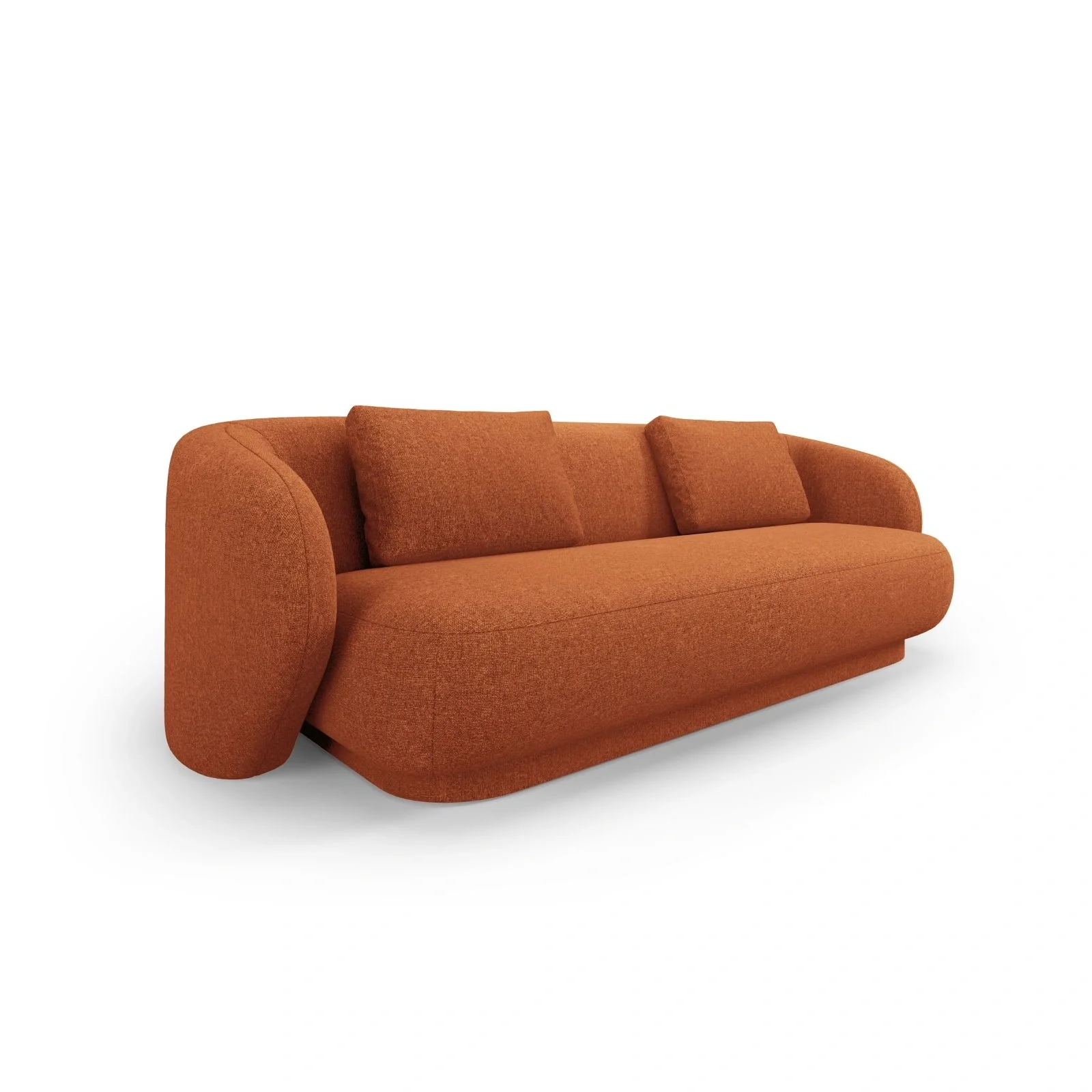 Camden 3-Sitzer Sofa aus Samt oder Chenille, 204x102x72 cm - Image 13
