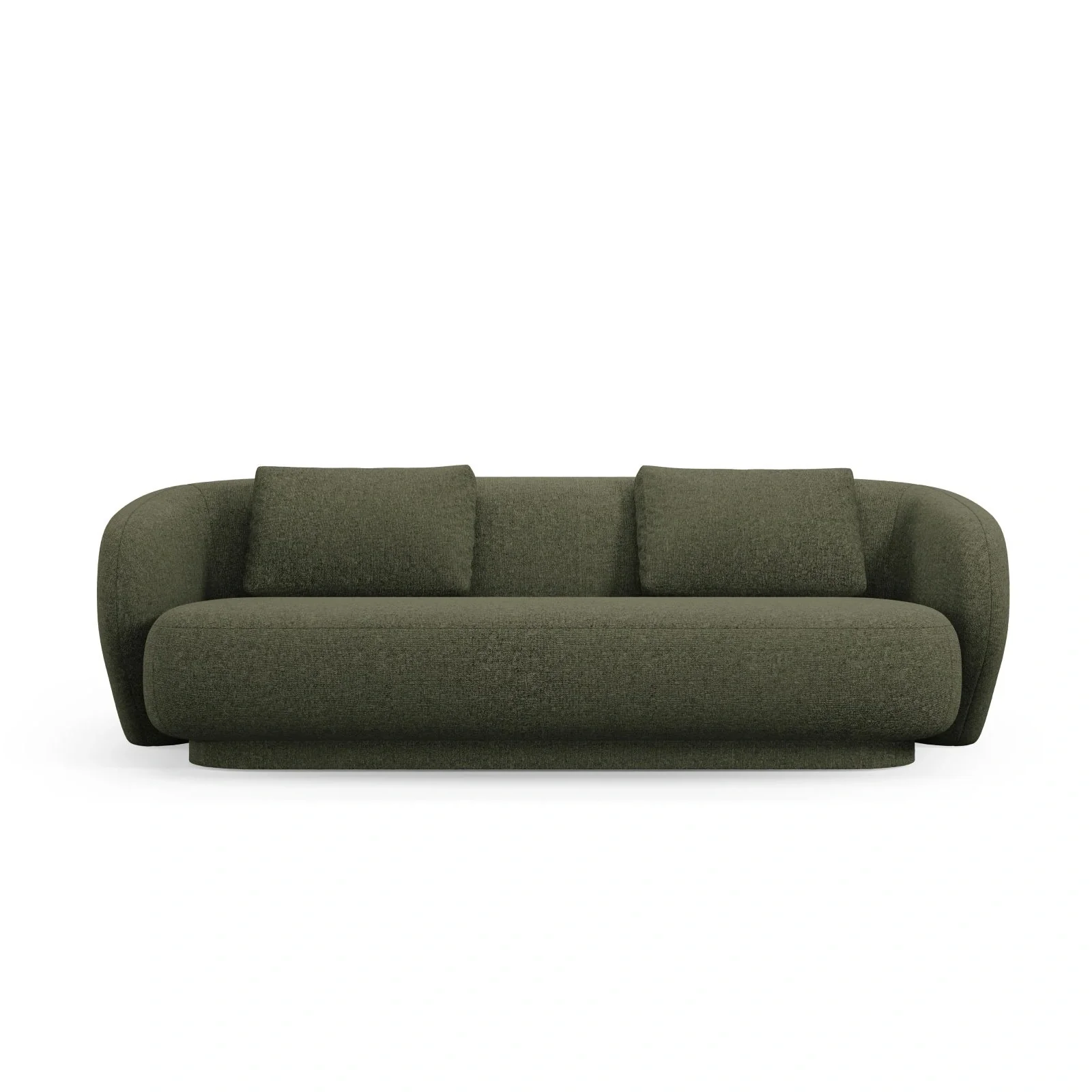 Camden 3-Sitzer Sofa aus Samt oder Chenille, 204x102x72 cm - Image 16