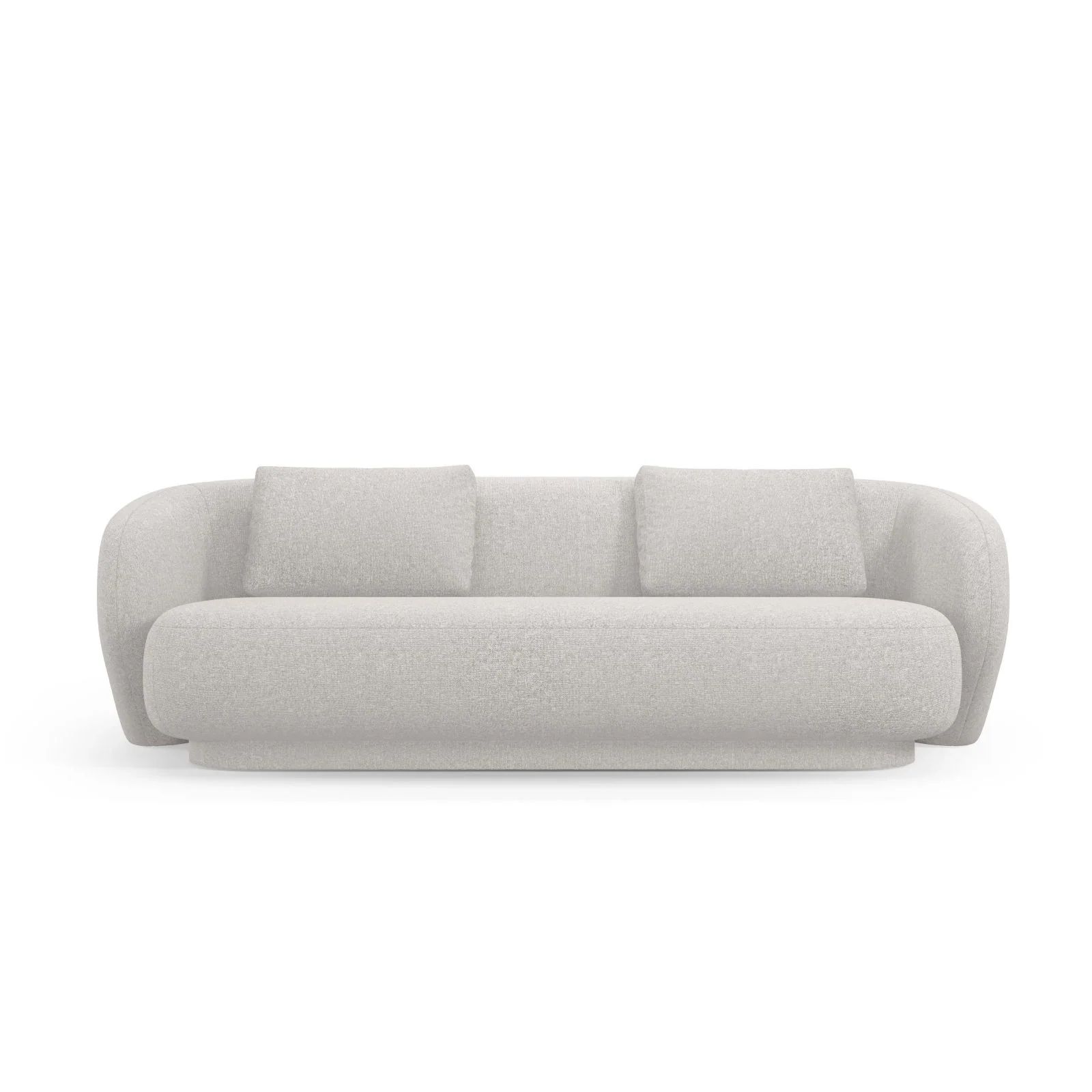 Camden 3-Sitzer Sofa aus Samt oder Chenille, 204x102x72 cm - Image 26