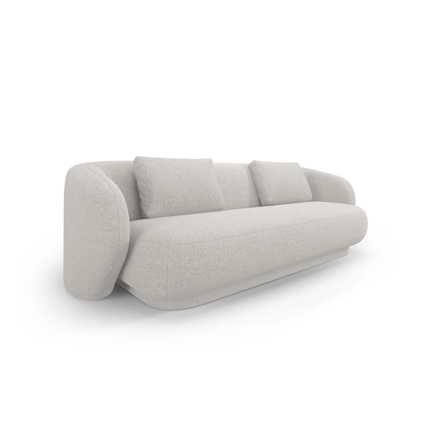 Camden 3-Sitzer Sofa aus Samt oder Chenille, 204x102x72 cm - Image 28