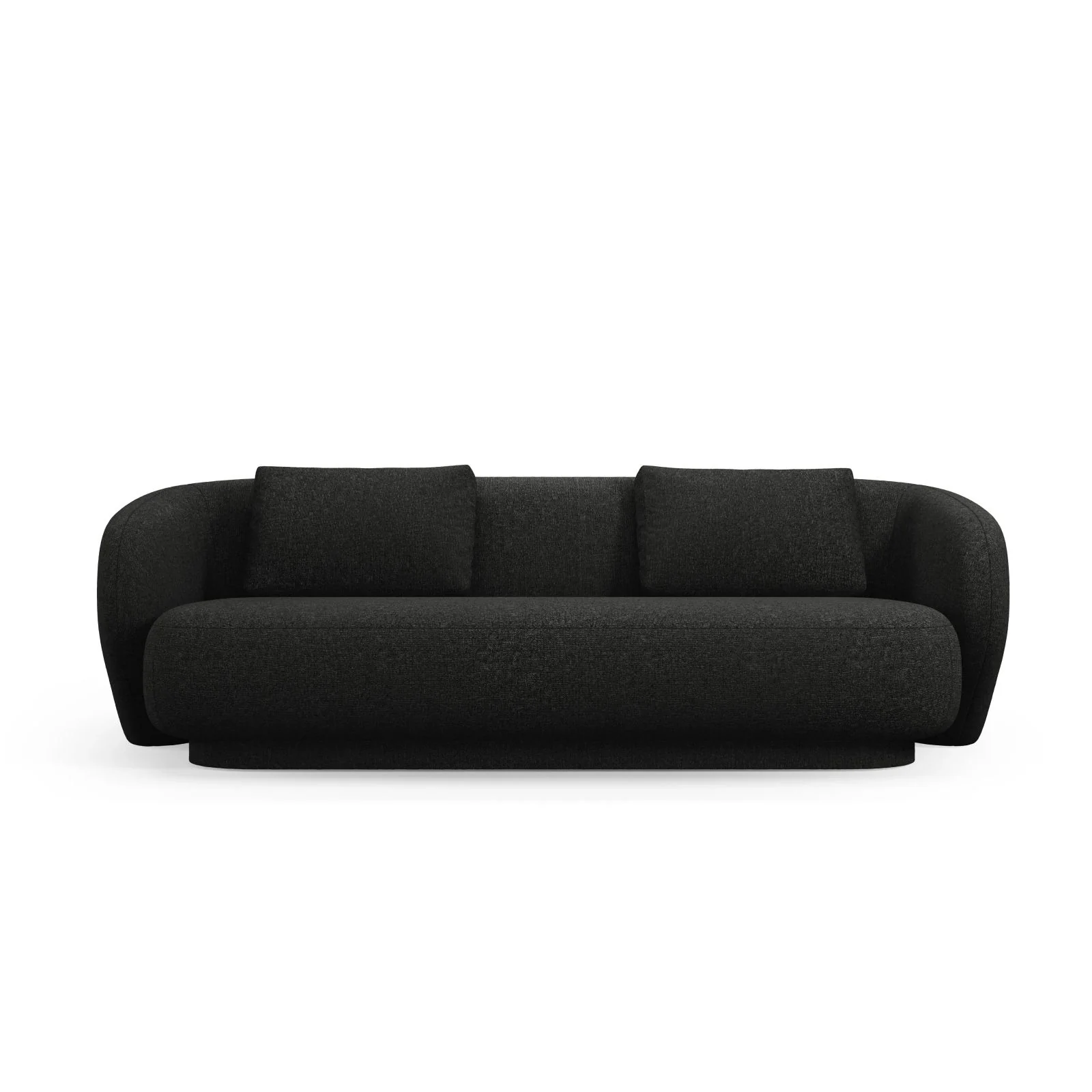 Camden 3-Sitzer Sofa aus Samt oder Chenille, 204x102x72 cm - Image 36
