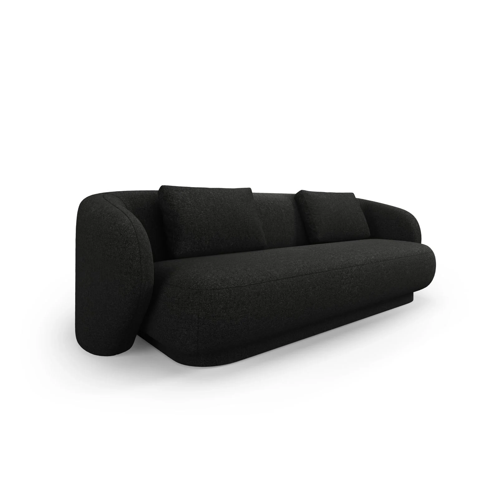 Camden 3-Sitzer Sofa aus Samt oder Chenille, 204x102x72 cm - Image 38