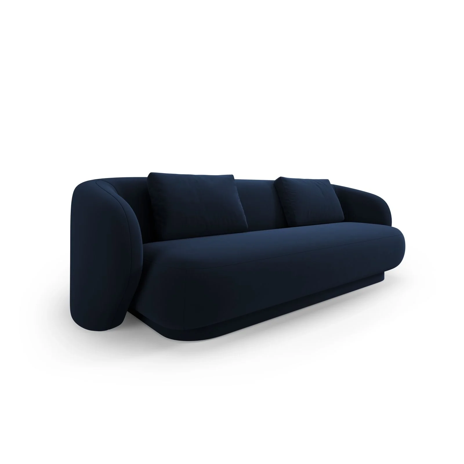Camden 3-Sitzer Sofa aus Samt oder Chenille, 204x102x72 cm - Image 58