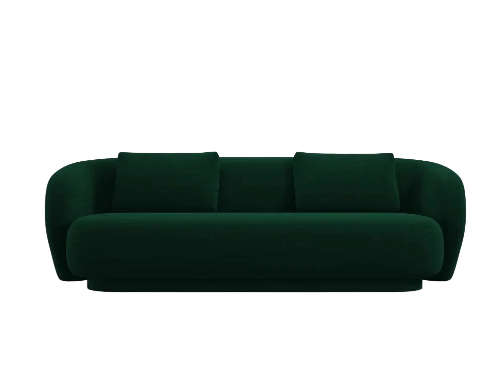 Camden 3-Sitzer Sofa aus Samt oder Chenille, 204x102x72 cm - Image 61
