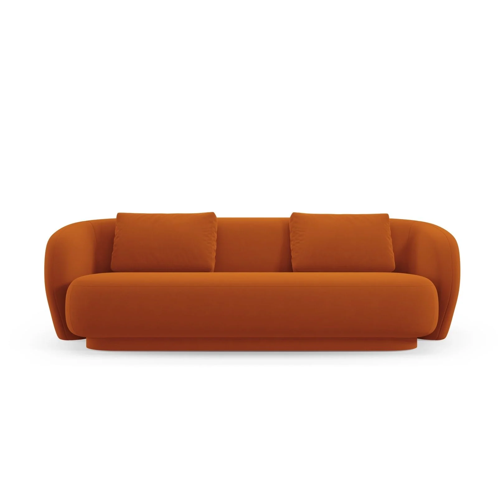 Camden 3-Sitzer Sofa aus Samt oder Chenille, 204x102x72 cm - Image 66