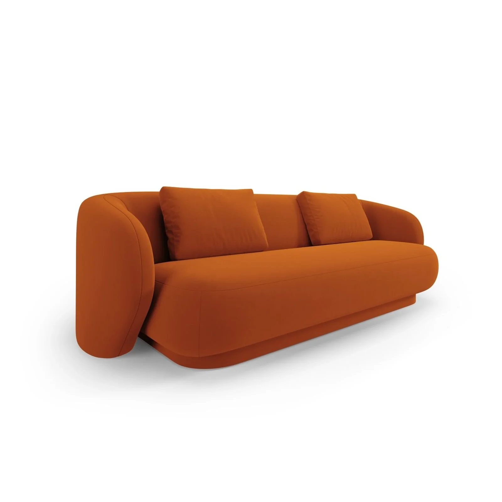 Camden 3-Sitzer Sofa aus Samt oder Chenille, 204x102x72 cm - Image 68