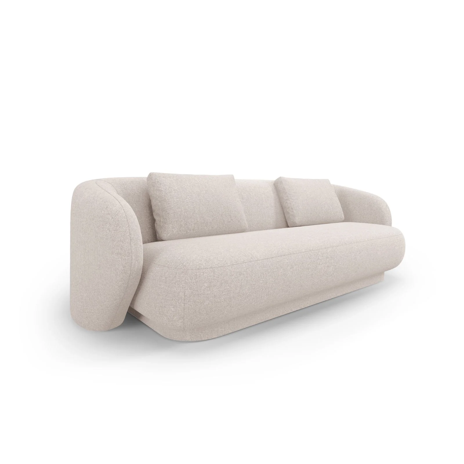 Camden 3-Sitzer Sofa aus Samt oder Chenille, 204x102x72 cm - Image 8