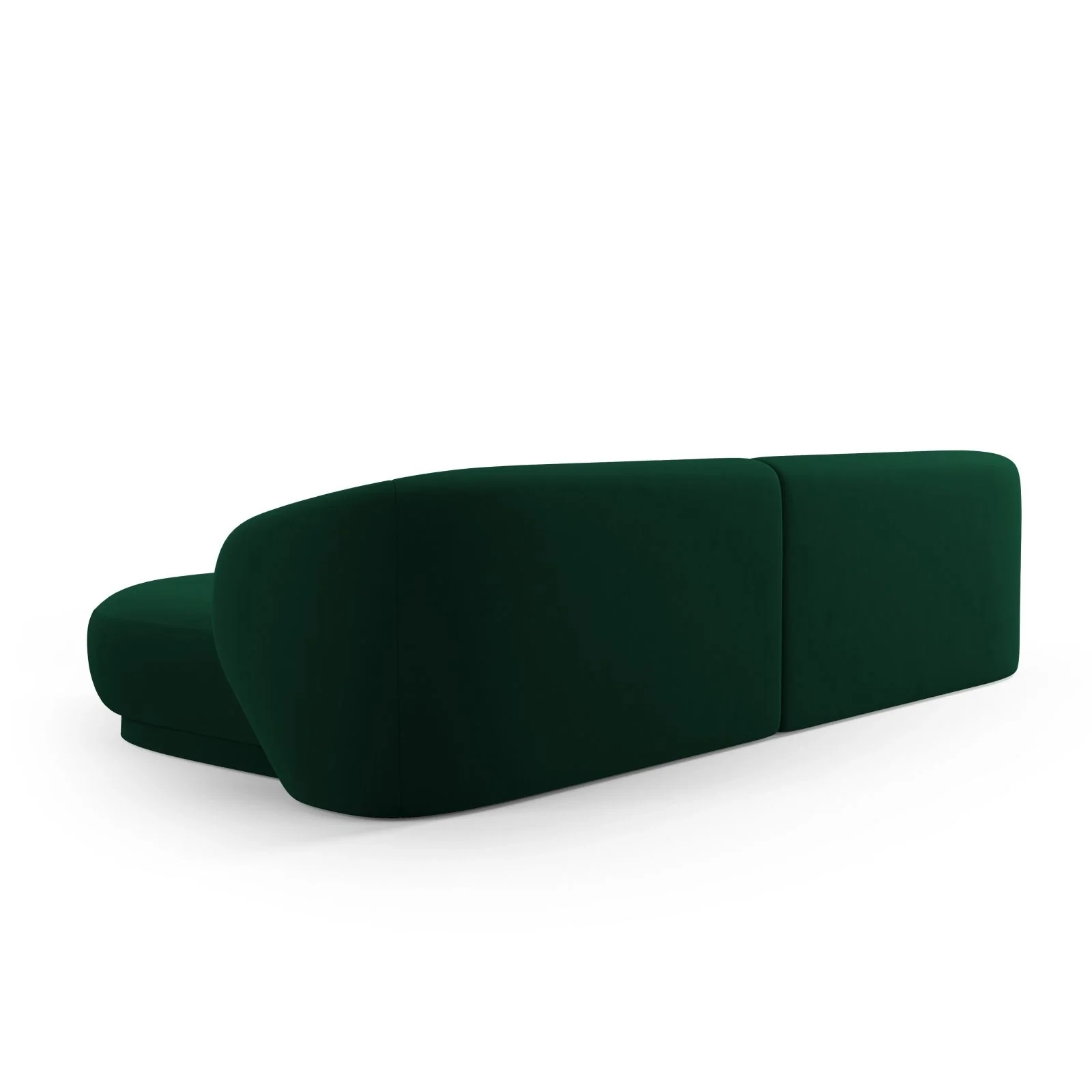 Camden 4-Sitzer Ecksofa, Rechte Seite, aus Samt oder Chenille, 289x177x72 cm - Image 77