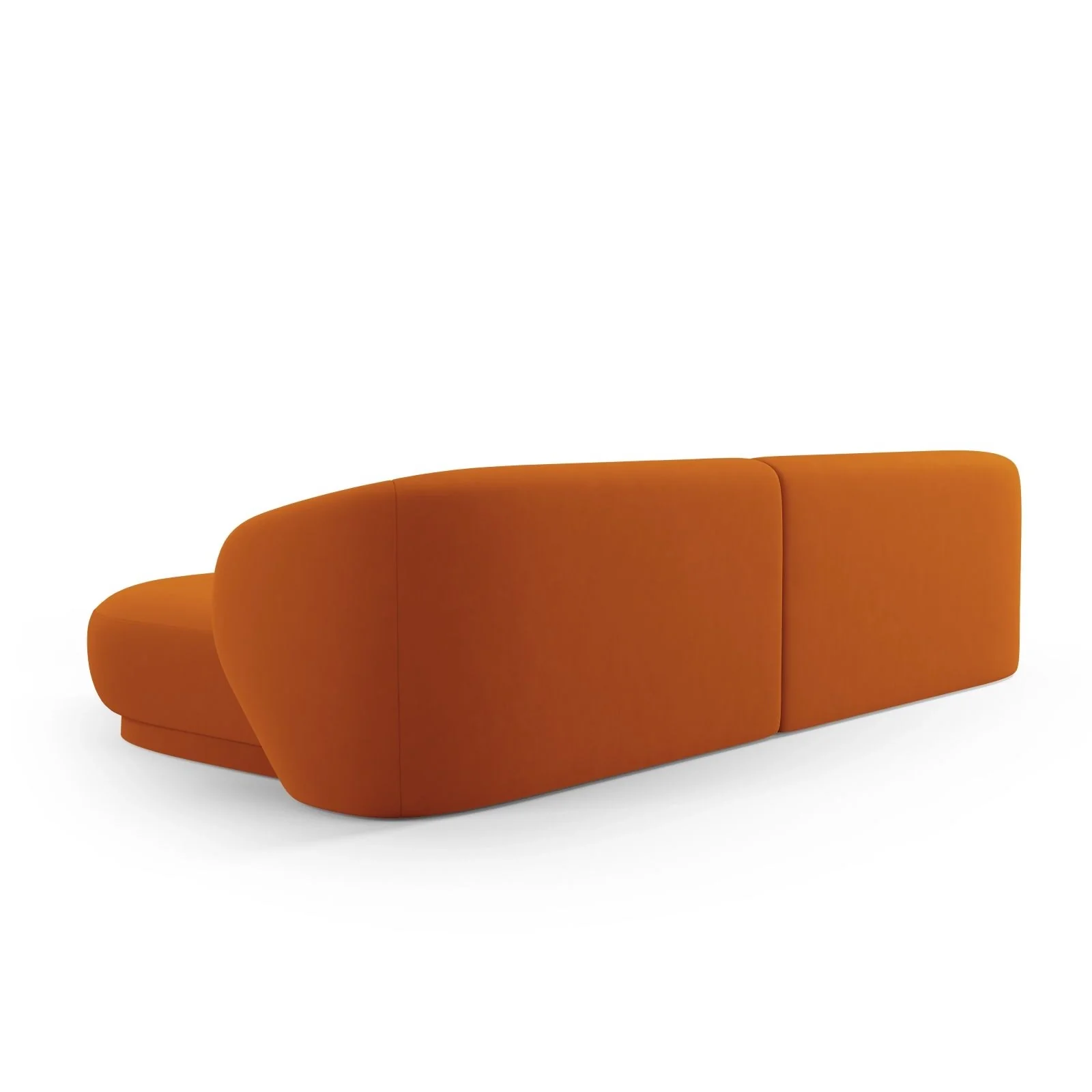 Camden 4-Sitzer Ecksofa, Rechte Seite, aus Samt oder Chenille, 289x177x72 cm - Image 83