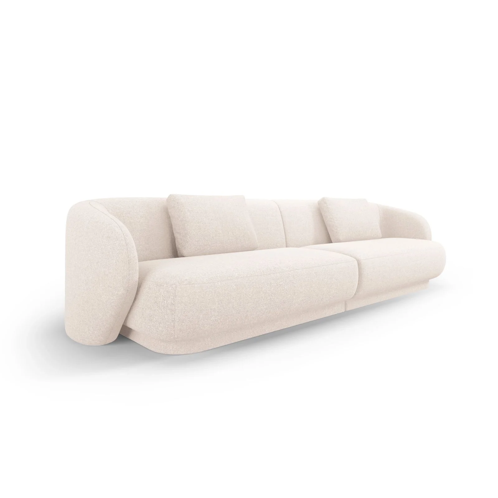 Camden 4-Sitzer Sofa aus Samt oder Chenille, 304x102x72 cm - Image 3
