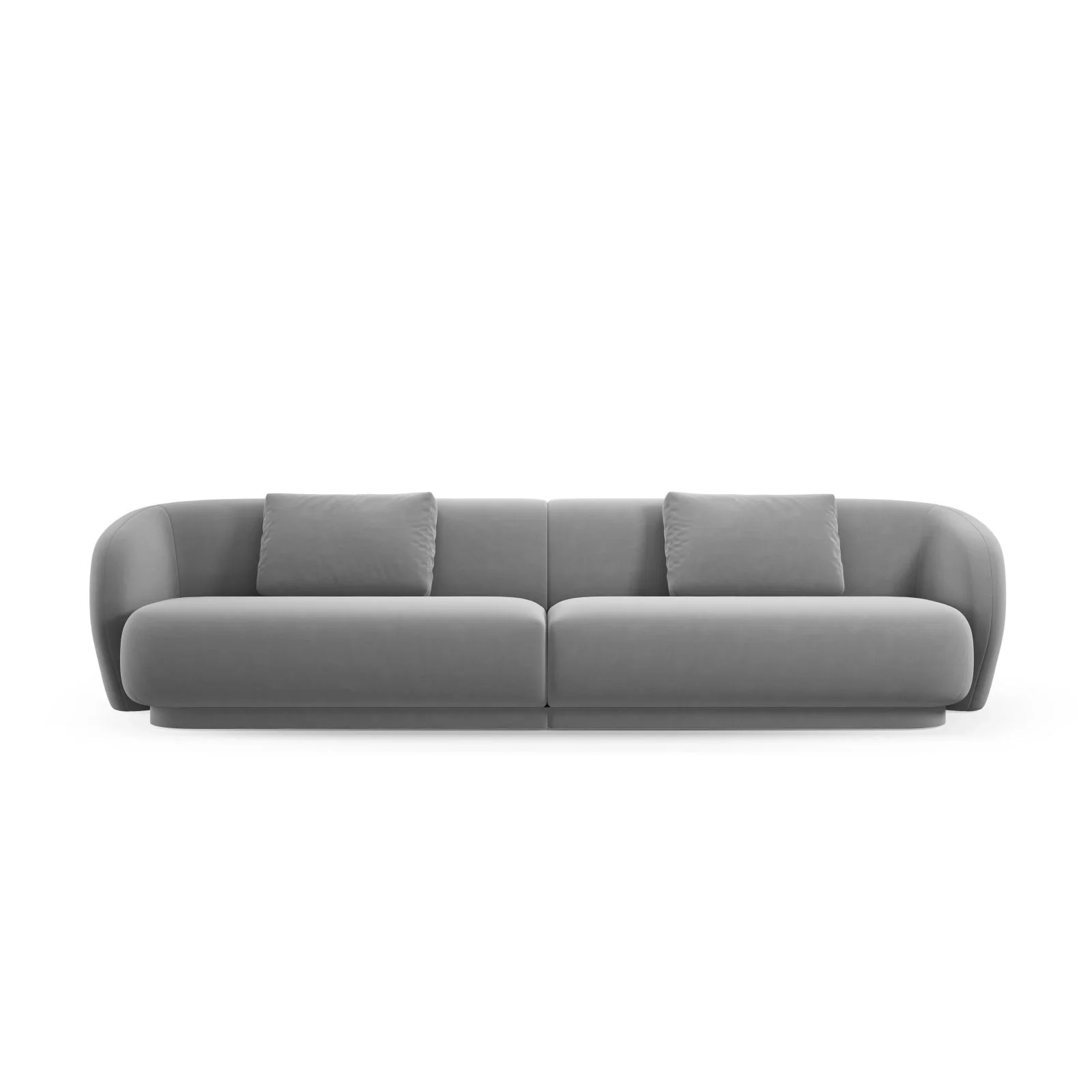 Camden 4-Sitzer Sofa aus Samt oder Chenille, 304x102x72 cm - Image 71